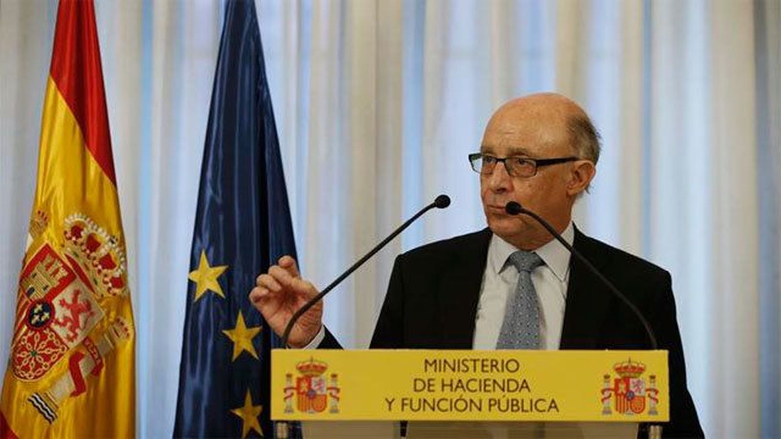 Montoro avanza que el déficit público  bajó al 1,5% del PIB en el tercer trimestre