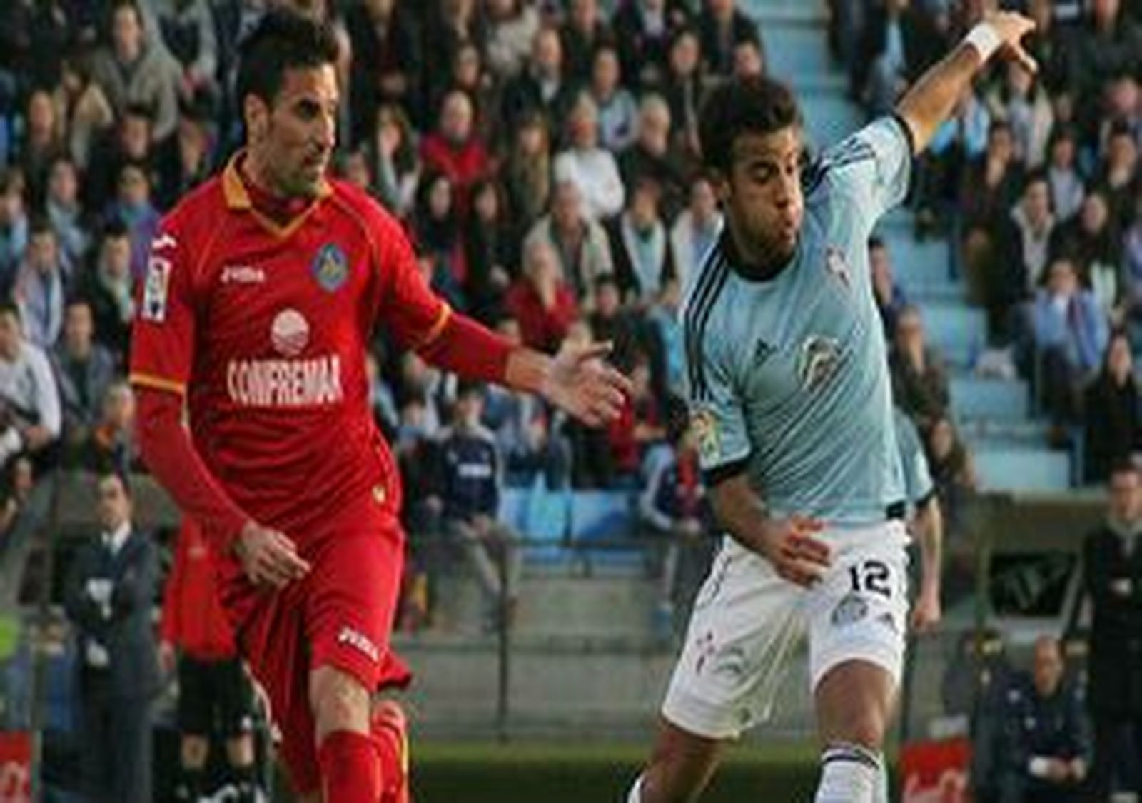 1-1. El Getafe empata ante el Celta y Luis García salva su puesto