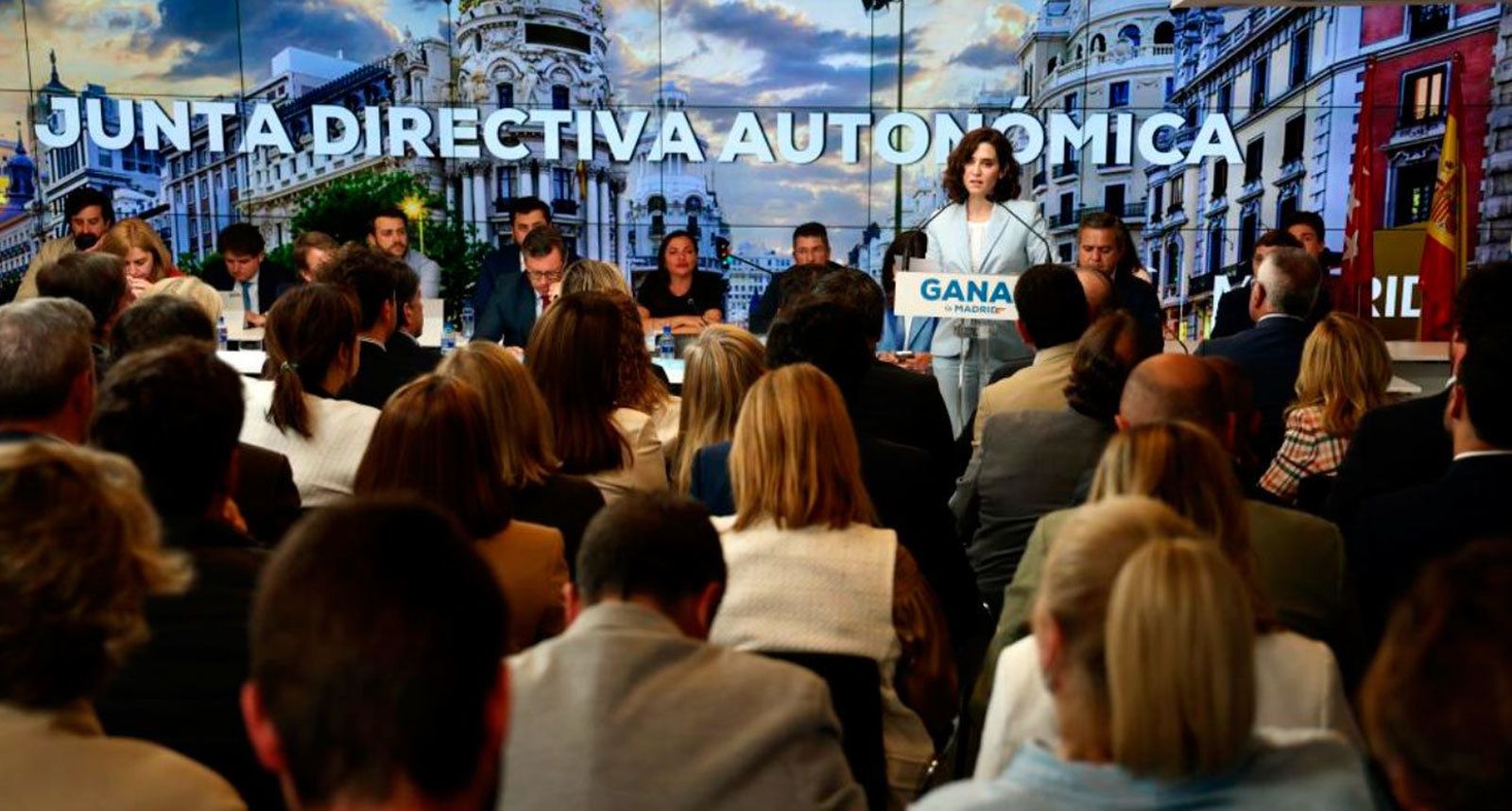 Ayuso: "Tenemos ganas de ganar" el 28-M