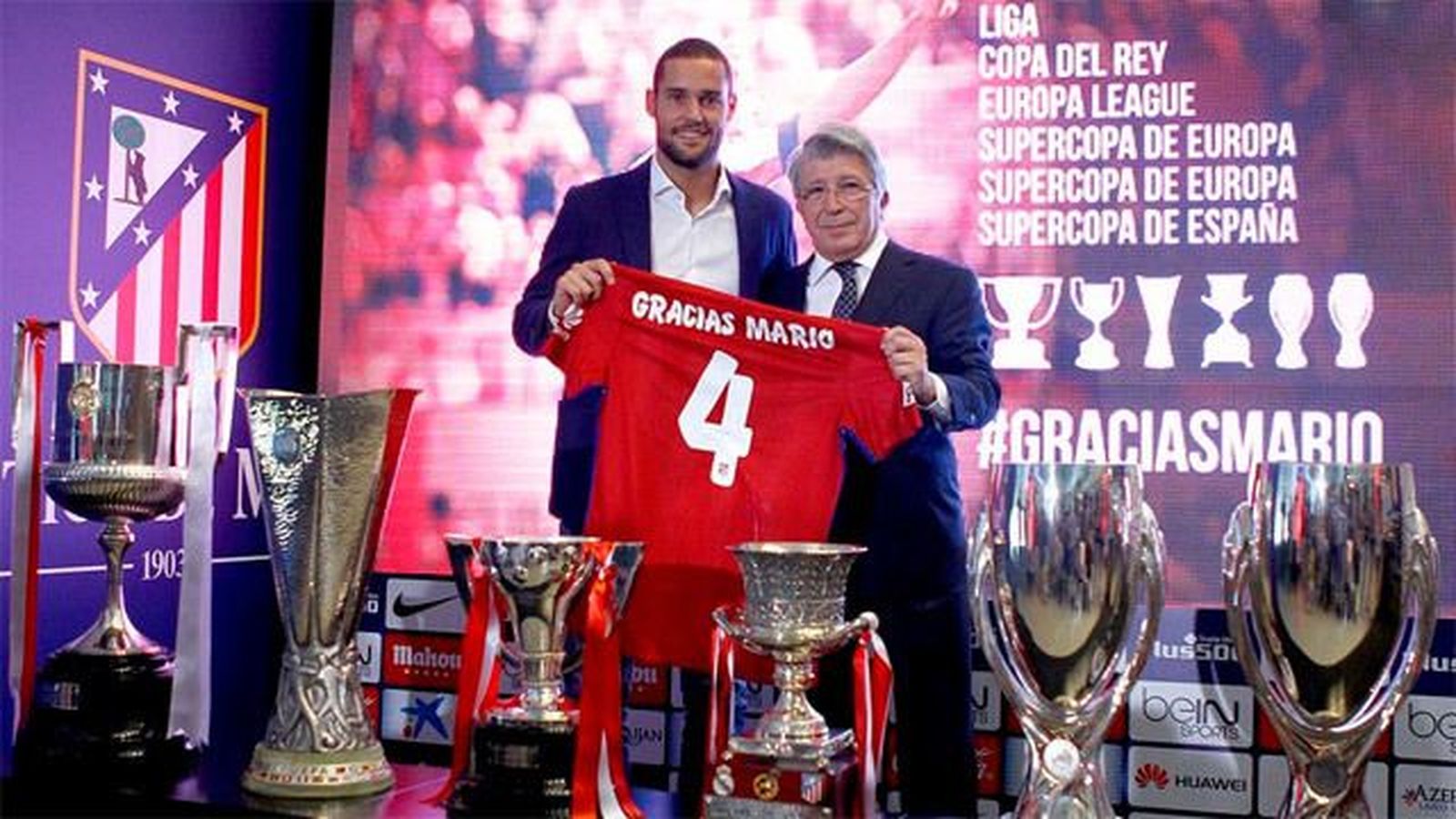 Mario Suárez: "Llegué con 9 años siendo atlético y me voy con 28 siendo atlético"