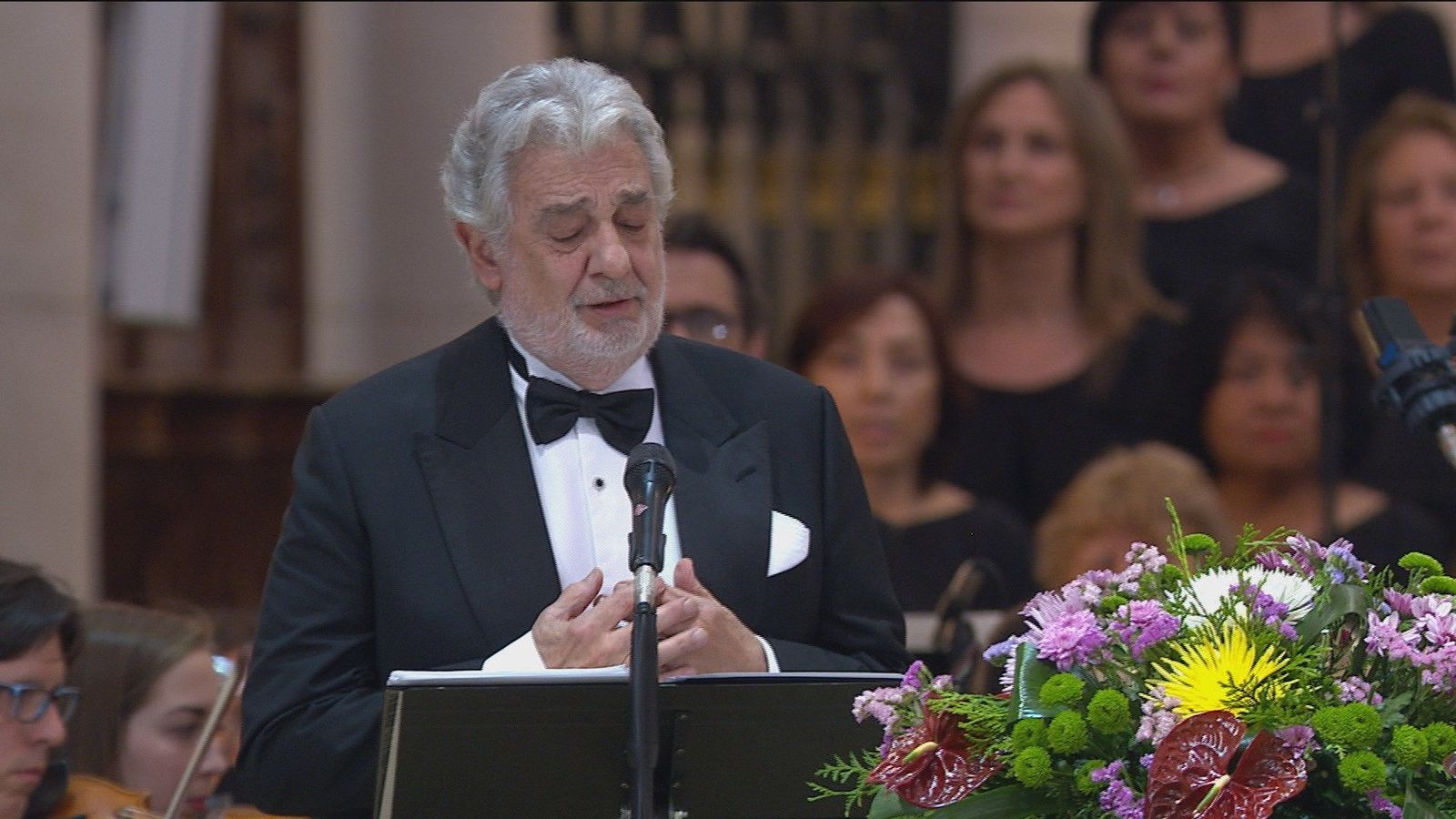 Concierto de Plácido Domingo en La Almudena