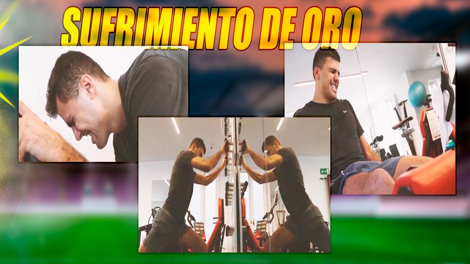 Rodri trabaja duro en su recuperación