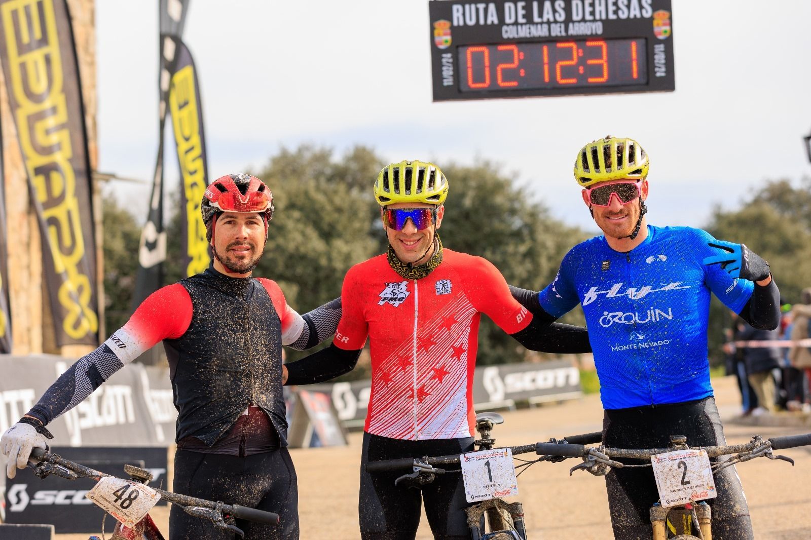 Podio de la Ruta de las Dehesas