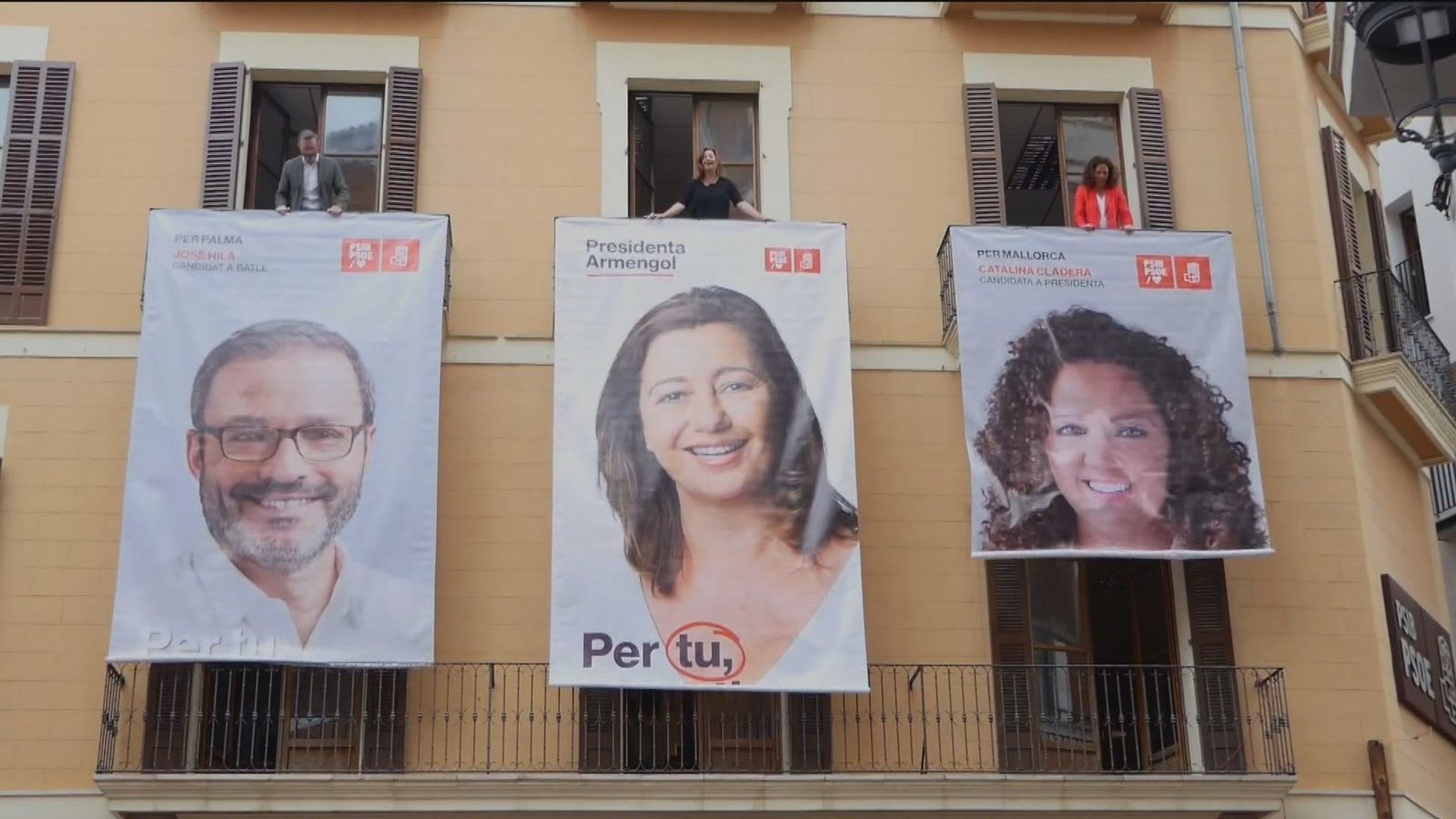 Los líderes nacionales entran en campaña