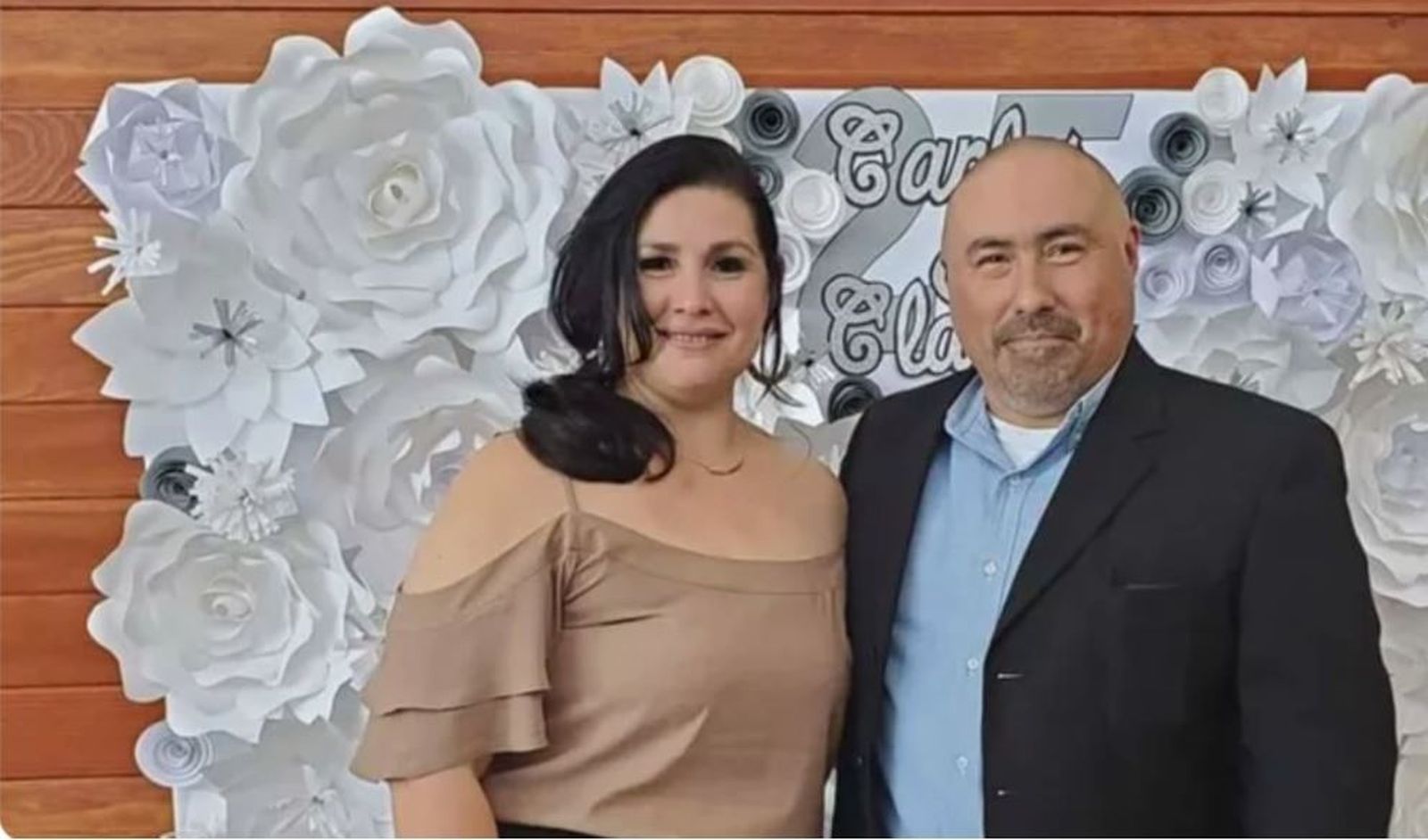 Irma Garcia y su esposo