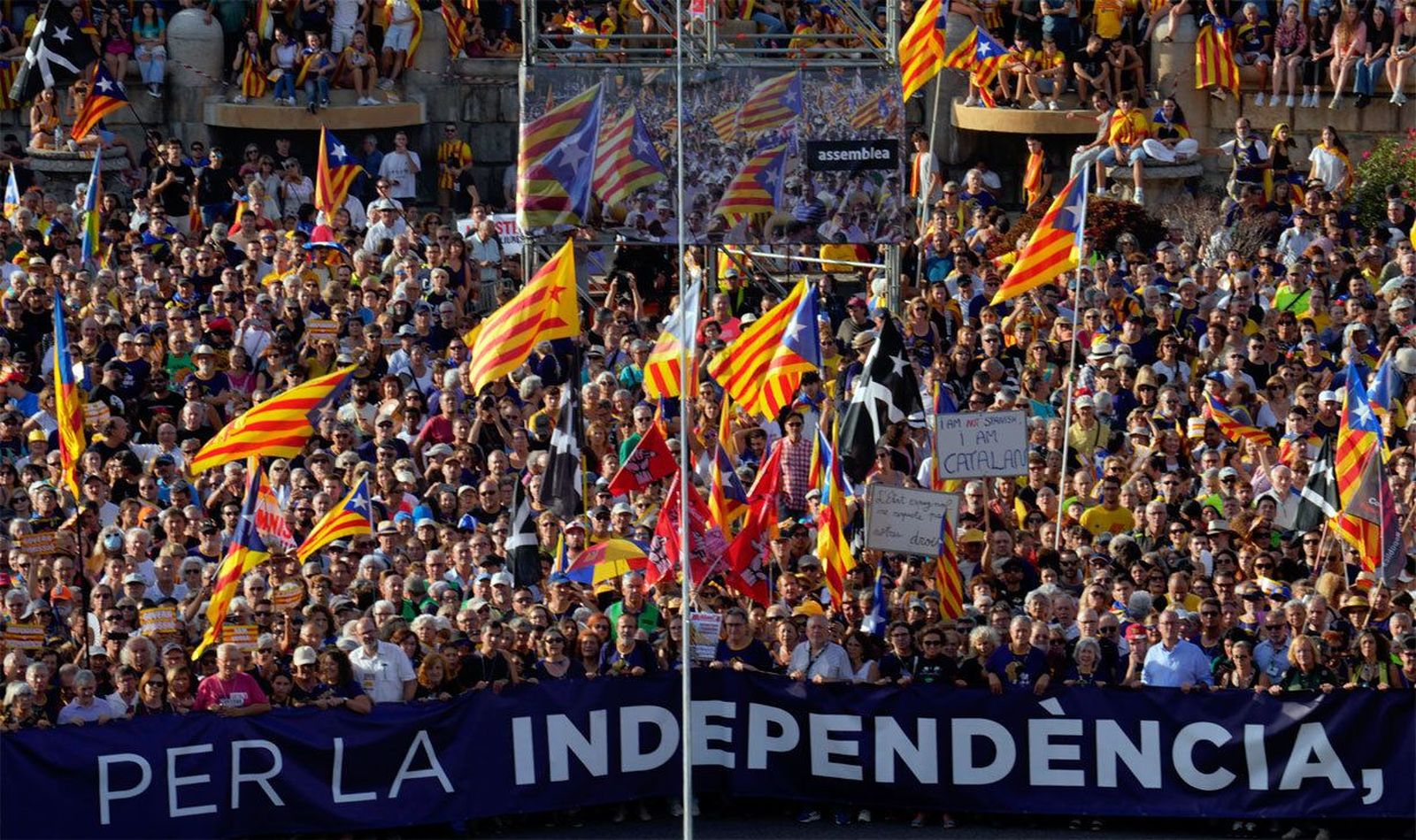 La Asamblea Nacional Catalana exige a ERC y Junts negociar sólo la independencia