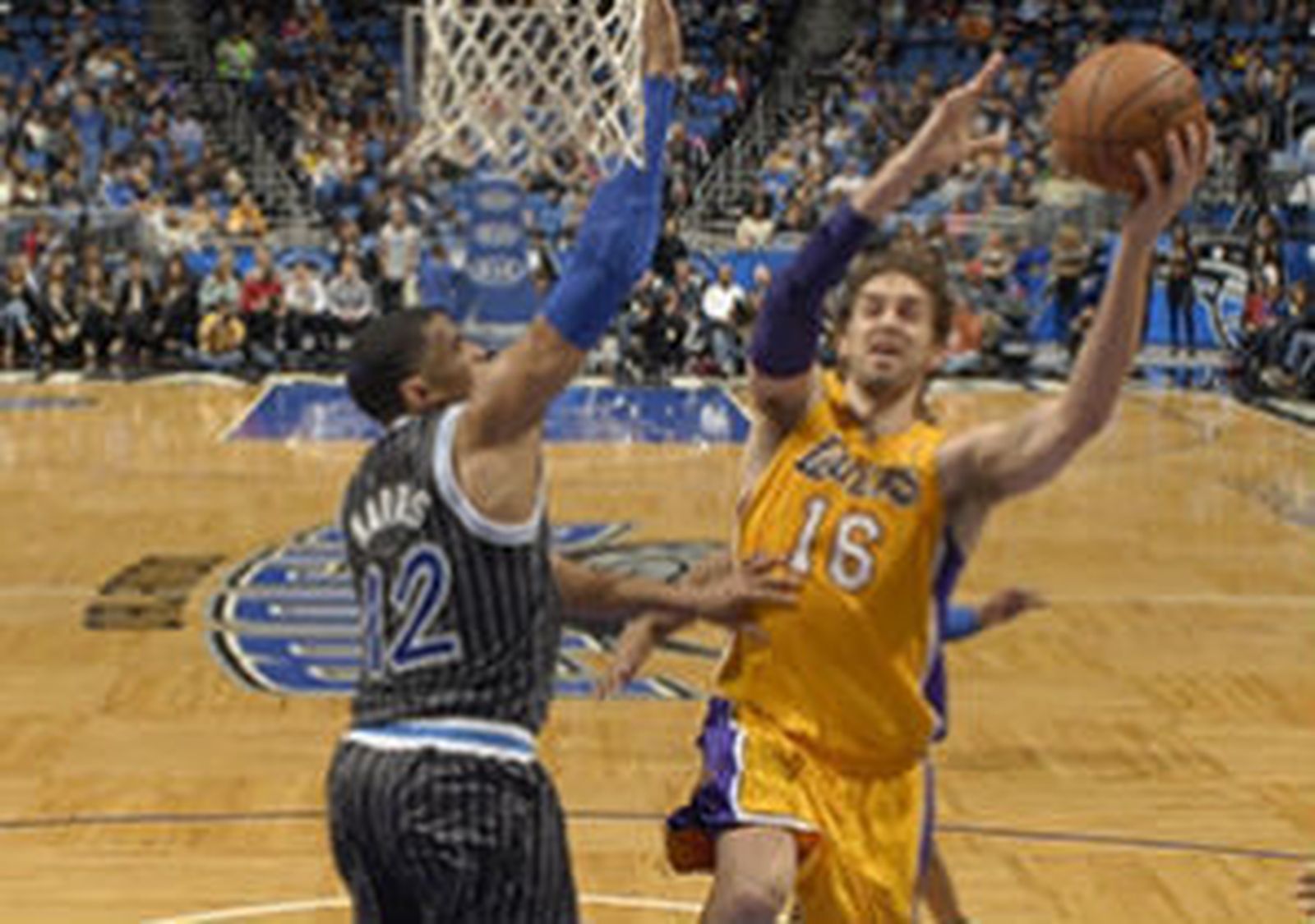 Pau Gasol, ante los Orlando Magic