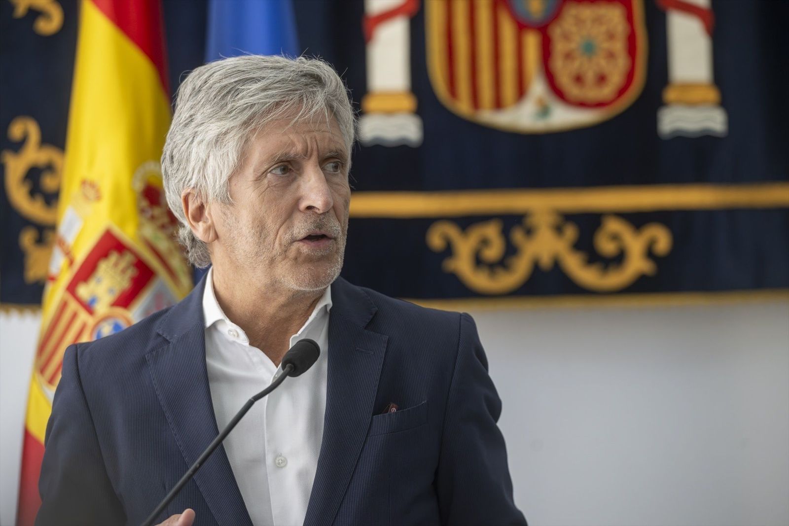 Marlaska pide perdón por el informe a periodistas y dice que solo es "un documento de trabajo interno"