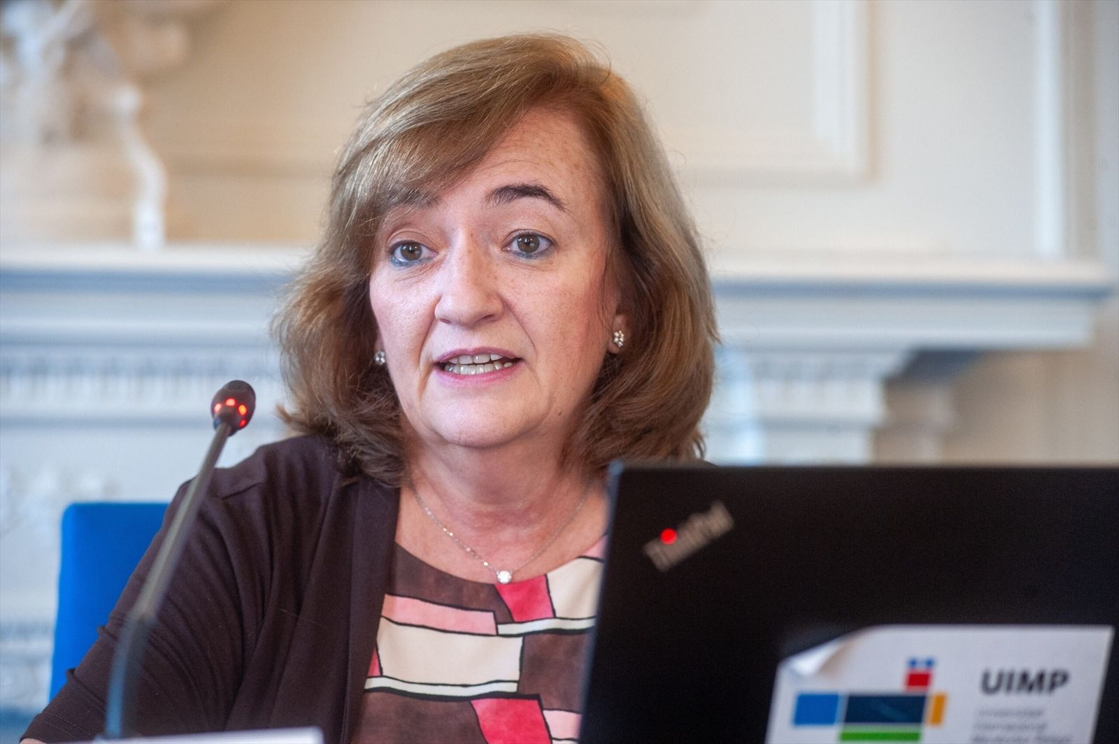 La presidenta de la Airef, Cristina Herrero
