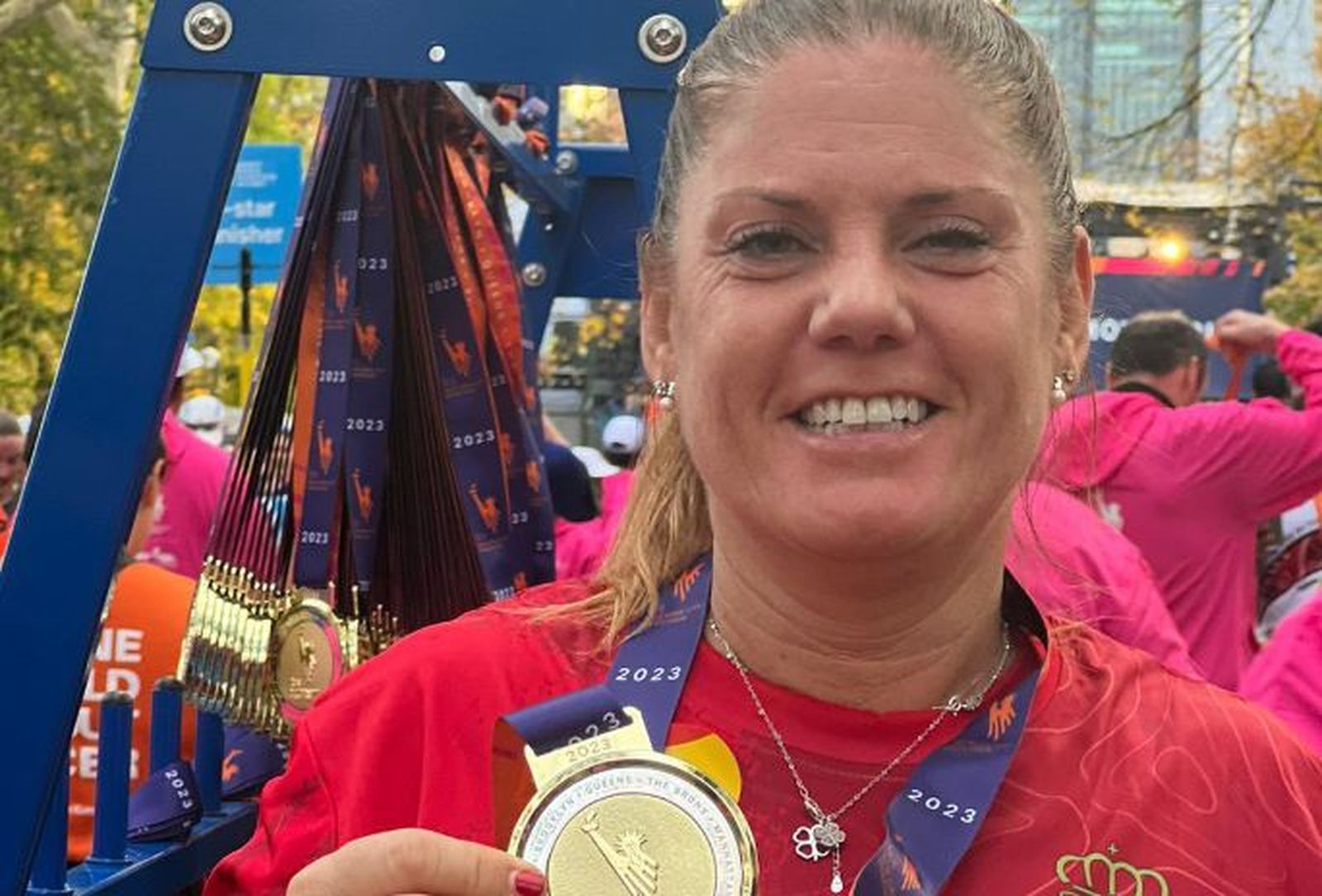 Alicia Martín, directiva de la RFFM, corre el Maratón de Nueva York