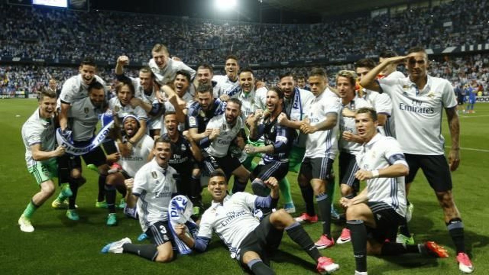 0-2. El Real Madrid, campeón de Liga