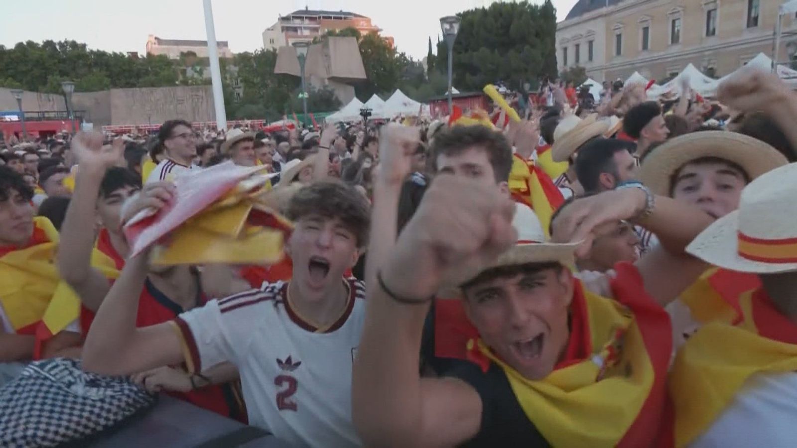 Madrid vibra con la Selección española: "Vamos a ganar el Mundial"