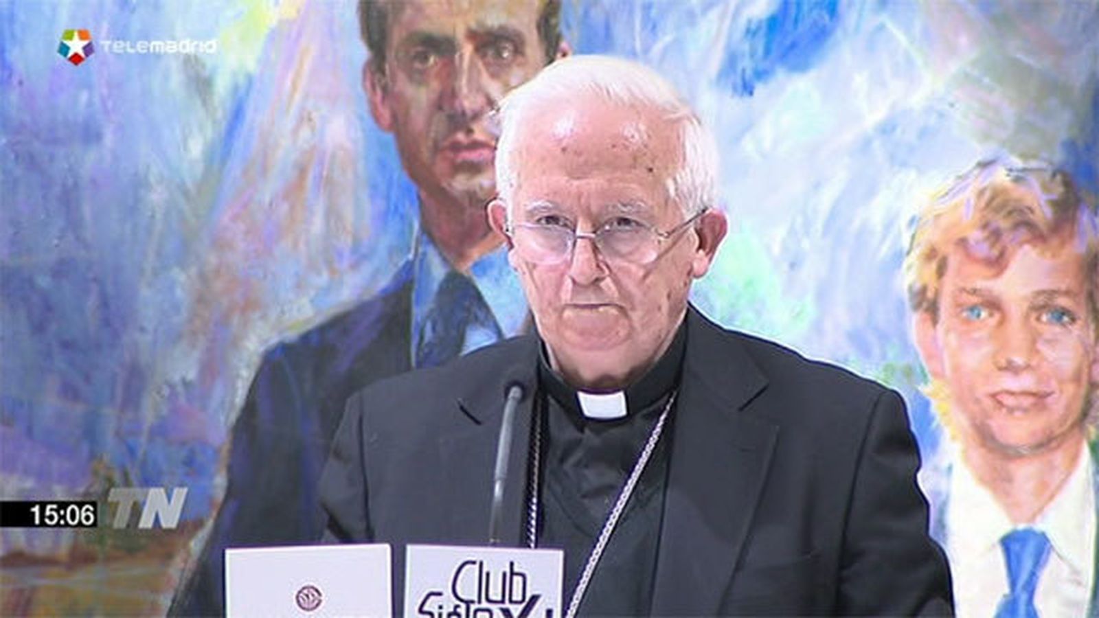 El cardenal arzobispo de Valencia, Antonio Cañizares
