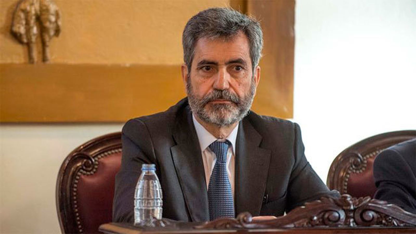 El presidente del Tribunal Supremo y del Consejo General del Poder Judicial, Carlos Lesmes