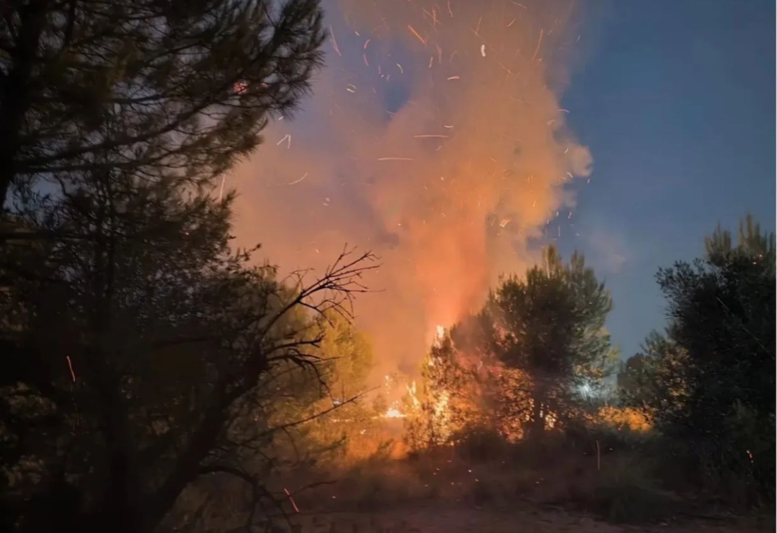 Conato de incendio