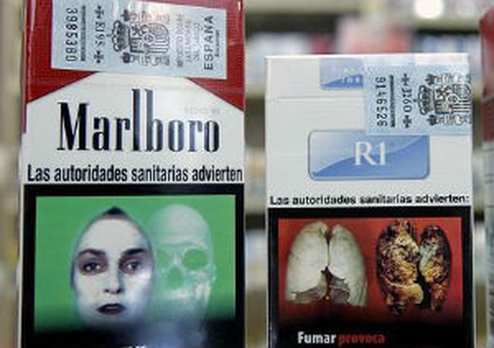 Cajetillas de tabaco