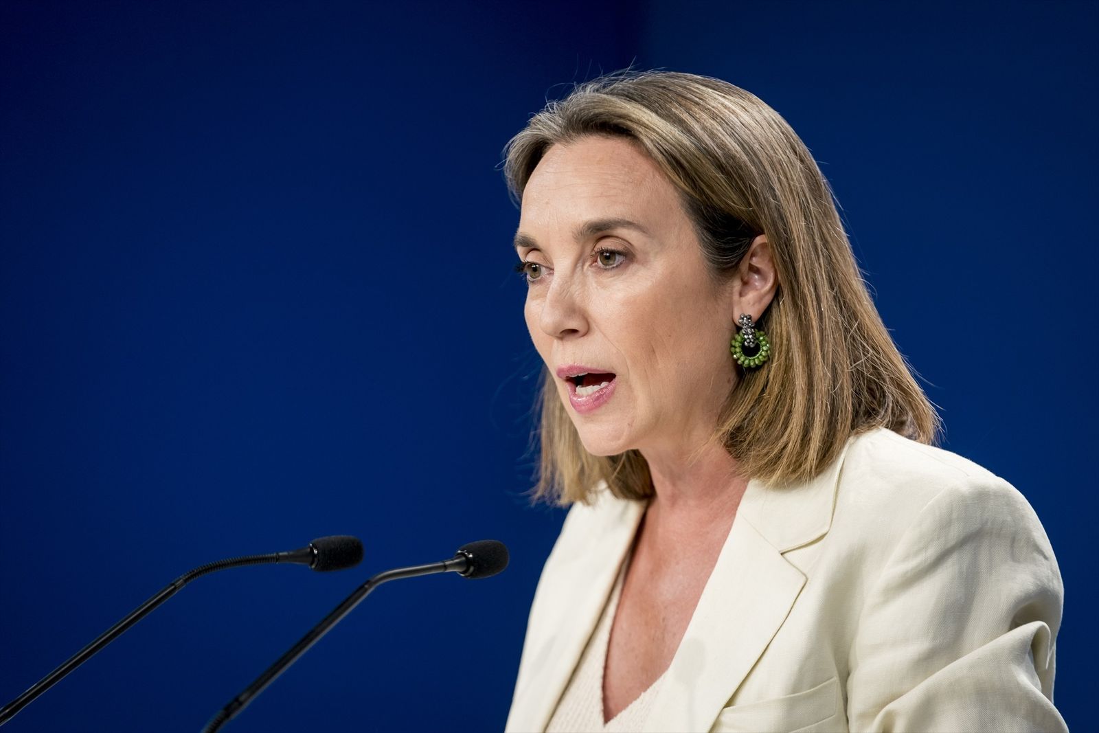 La secretaria general del Partido Popular, Cuca Gamarra