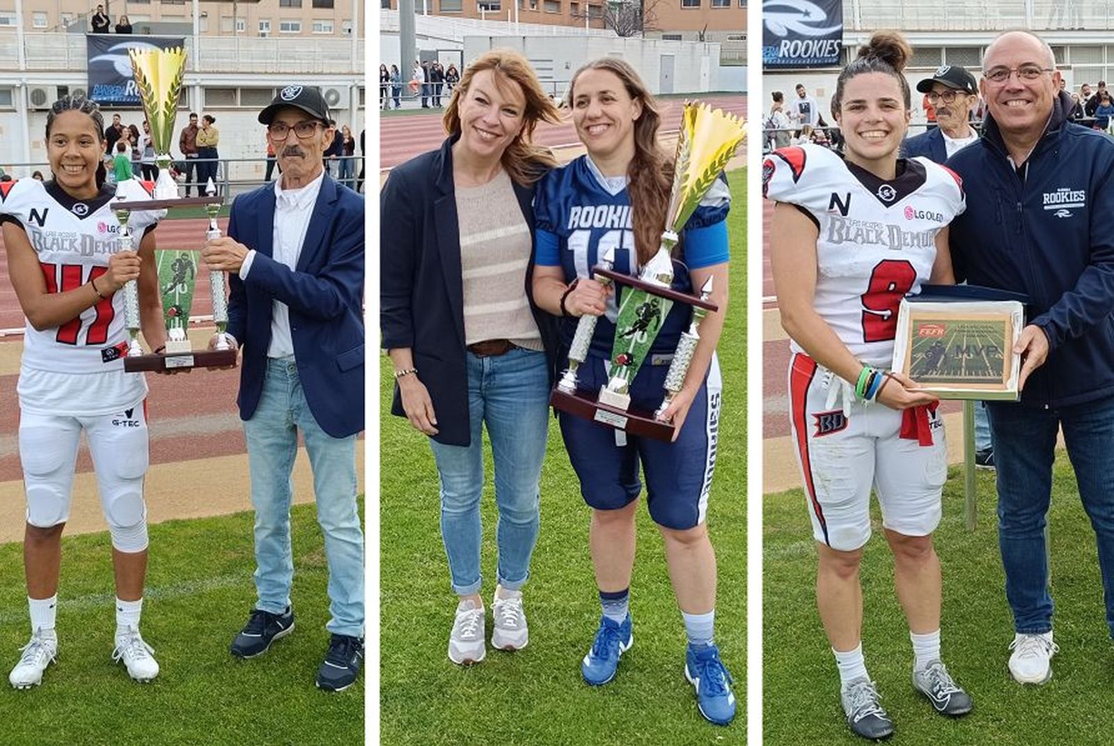 Premios en la final