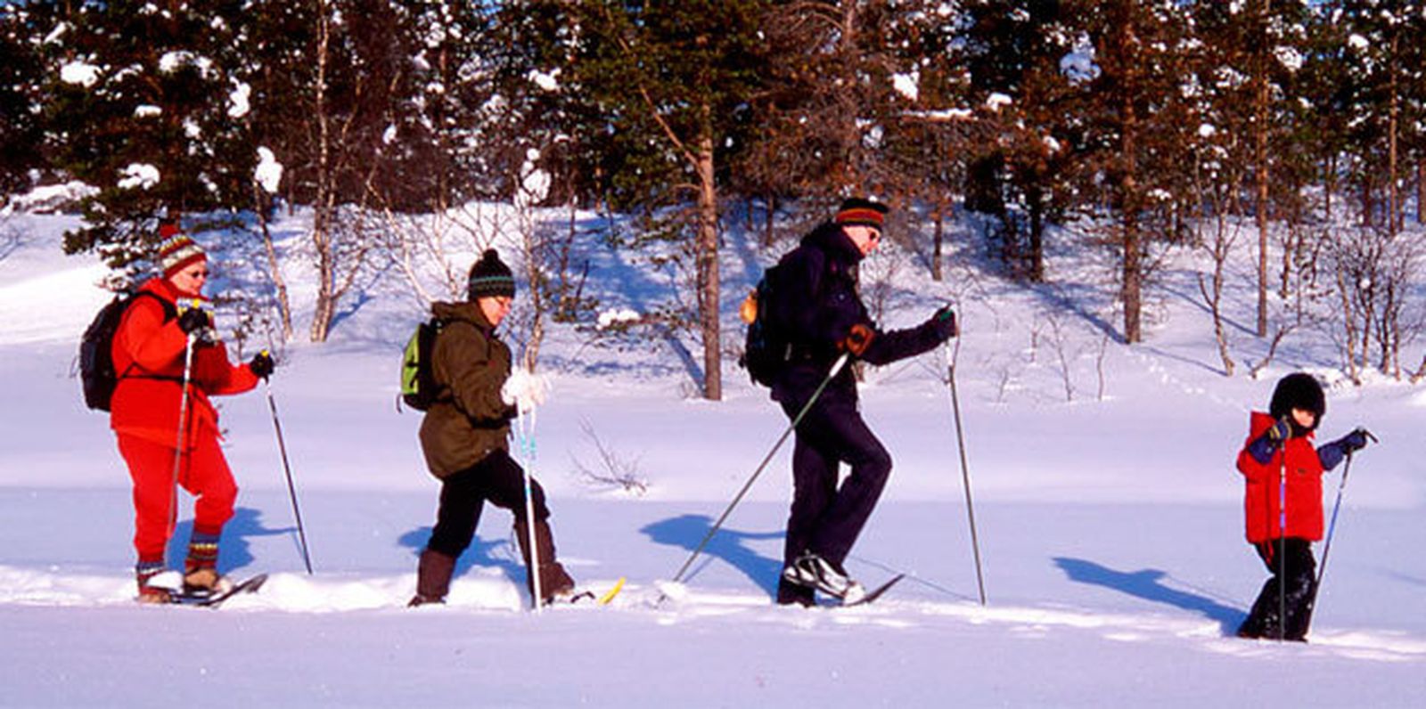 Ruta en raquetas de nieve