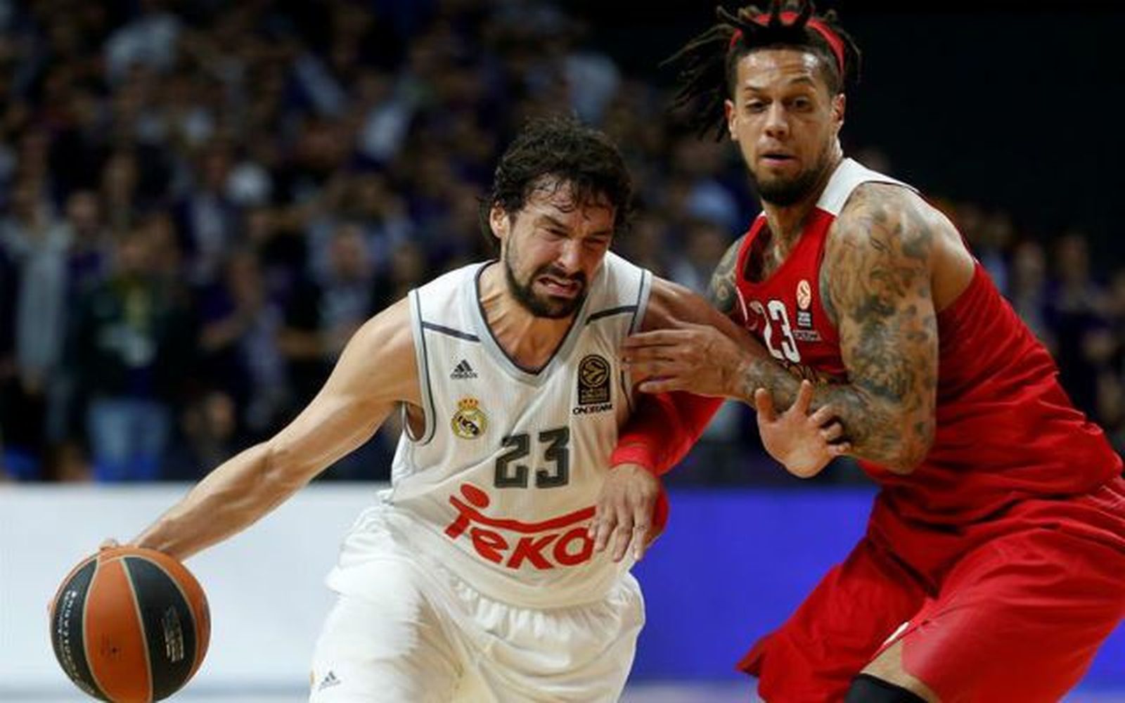 84-72. El Real Madrid doblega al Olympiacos y se aferra a la Euroliga