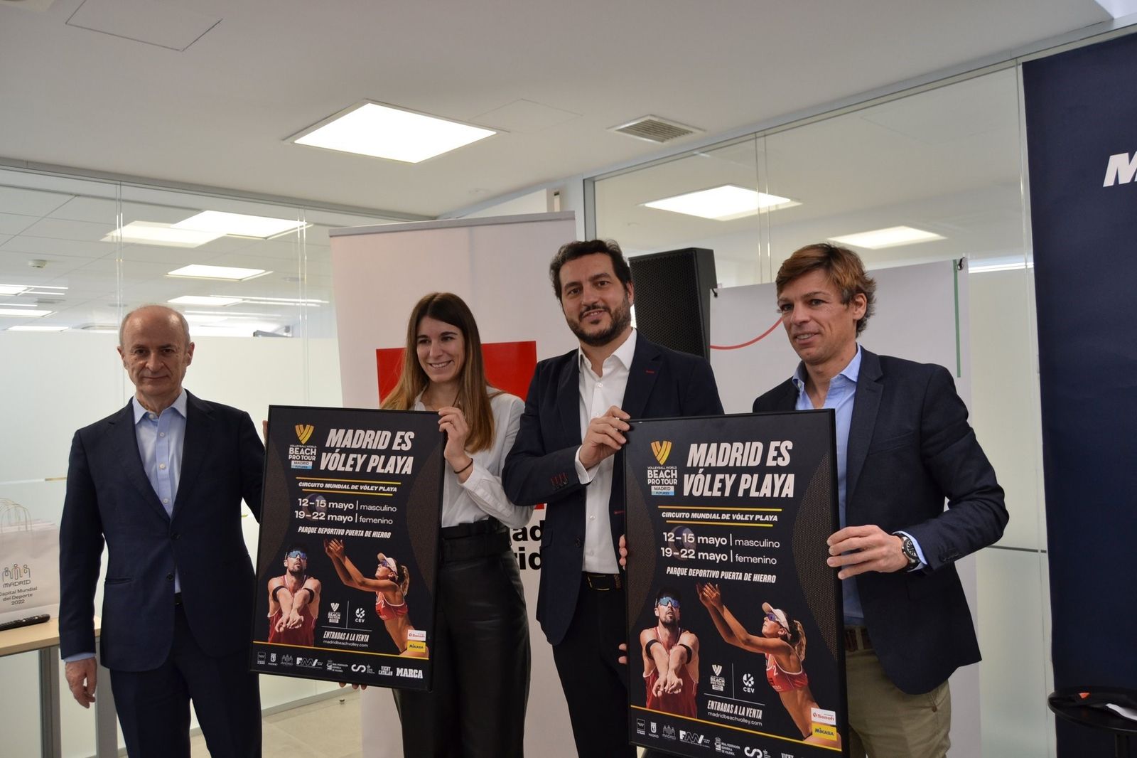 Presentado el Volleyball World Beach Pro Tour de Madr