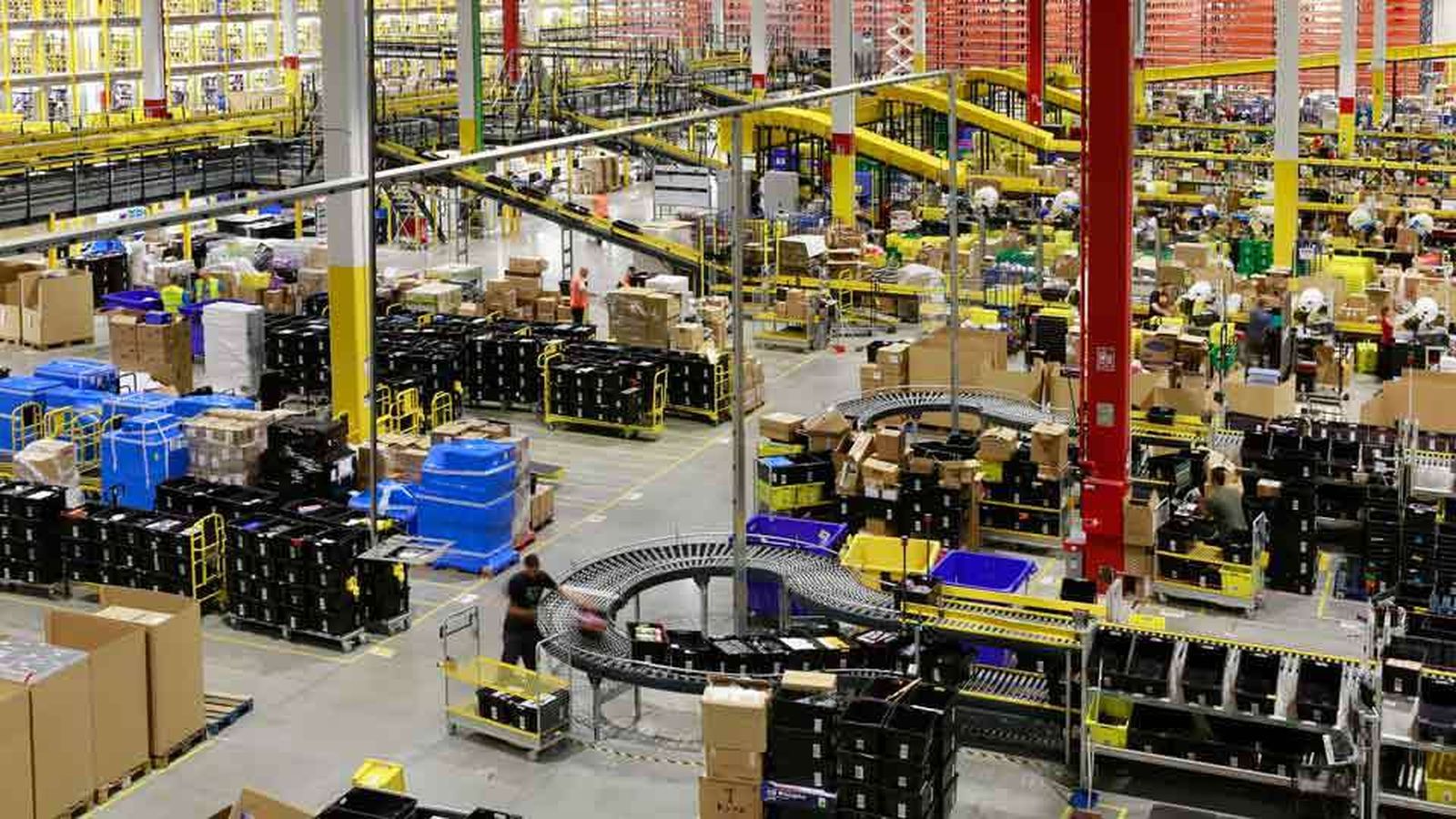 El centro logístico de Amazon en San Fernando de Henares es el mayor de España y uno de los más grandes del mundo