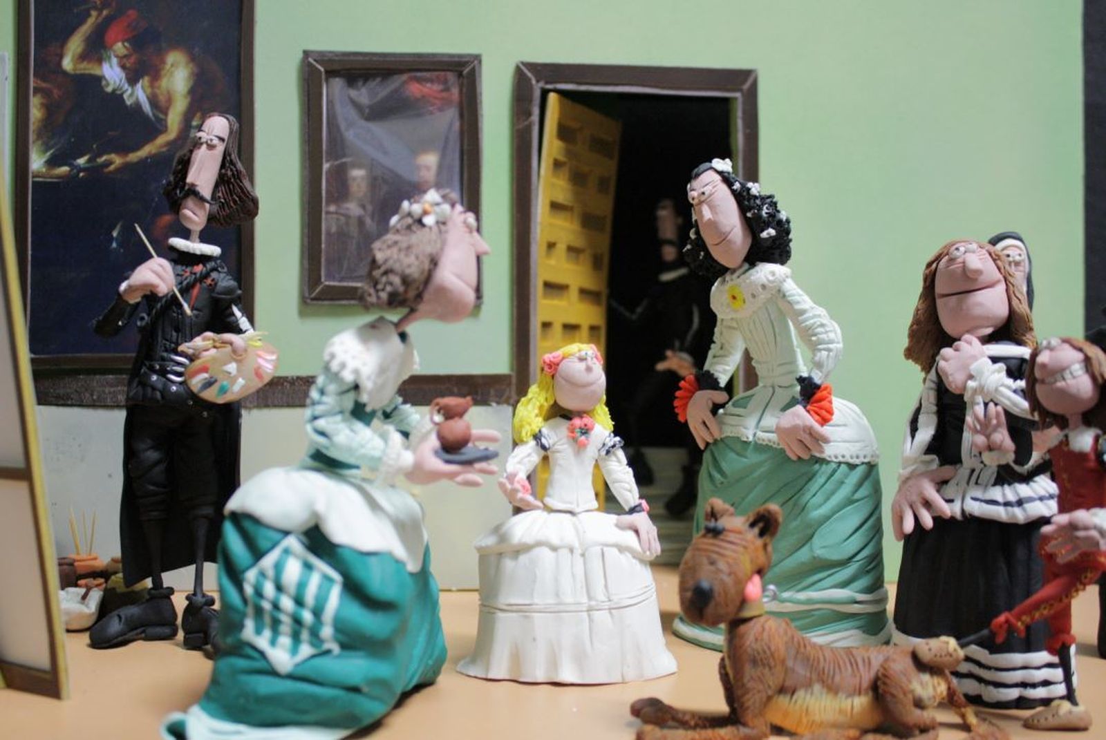 La Historia de la Humanidad contada con figuras de plastilina