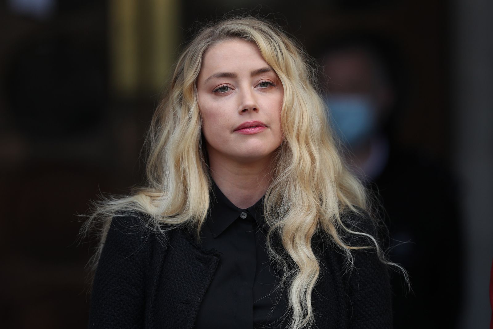 La actriz Amber Heard