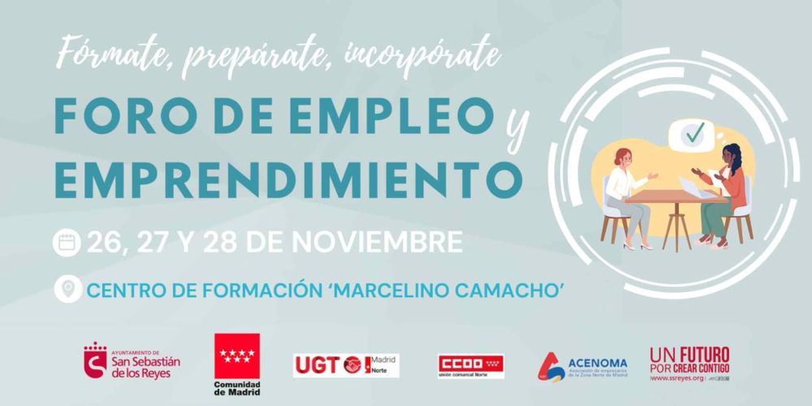 San Sebastián de los Reyes celebra esta semana su II Foro de Empleo y Emprendimiento