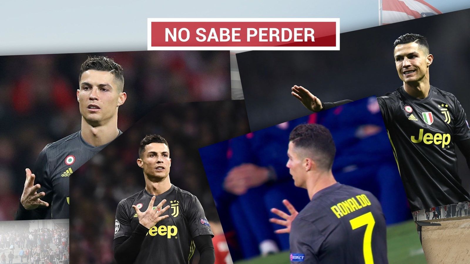 Las pataletas de Cristiano Ronaldo