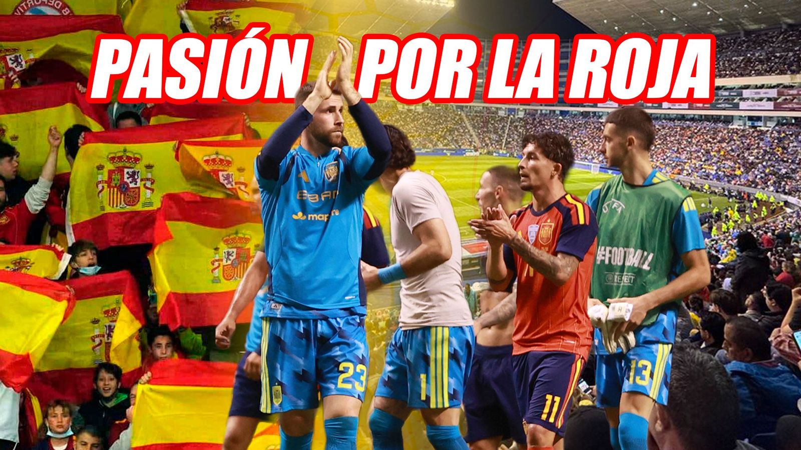 Puebla se volcó con la Selección española