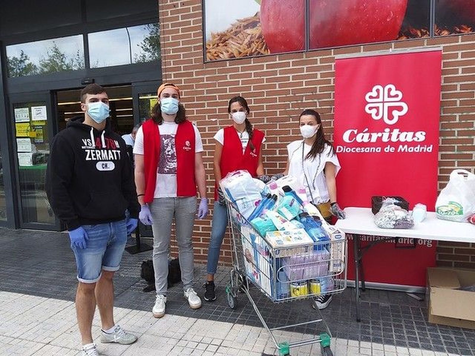 Cáritas atendió en 2020 a casi 3 millones de personas, 400.000 más que en 2019