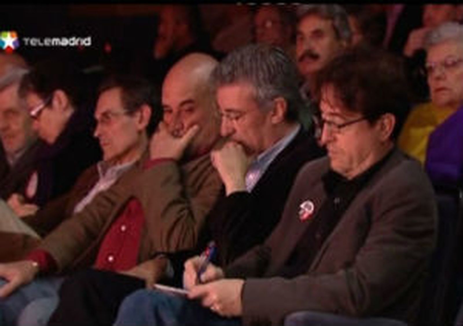 Acto de apoyo a la huelga