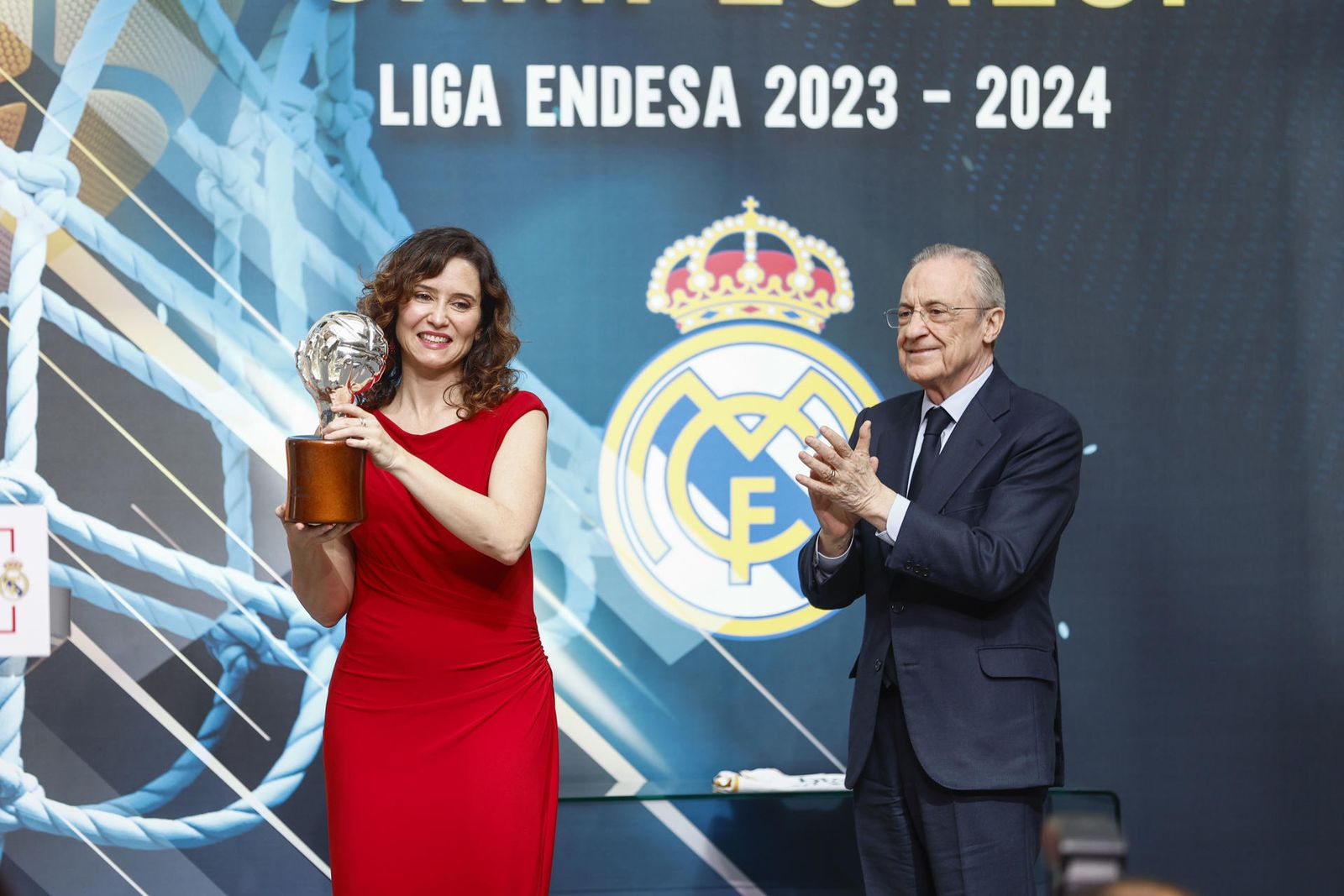 Ayuso y Florentino Pérez