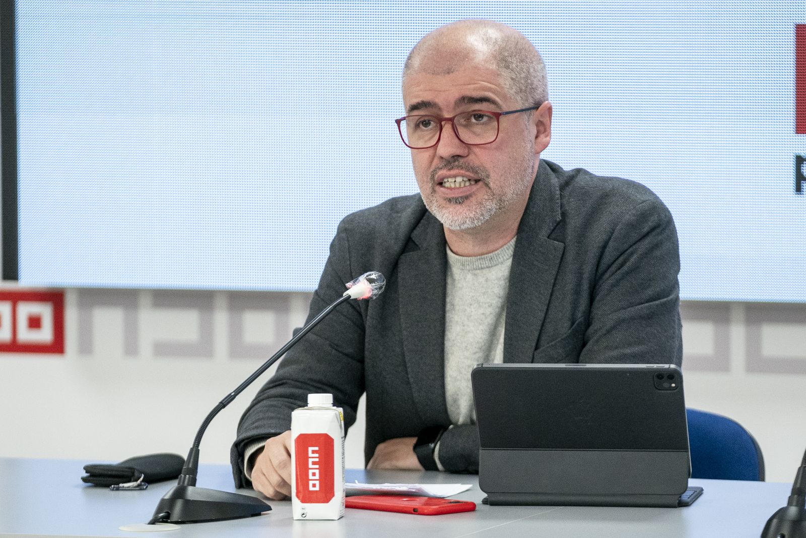 Unai Sordo, secretario general de CCOO