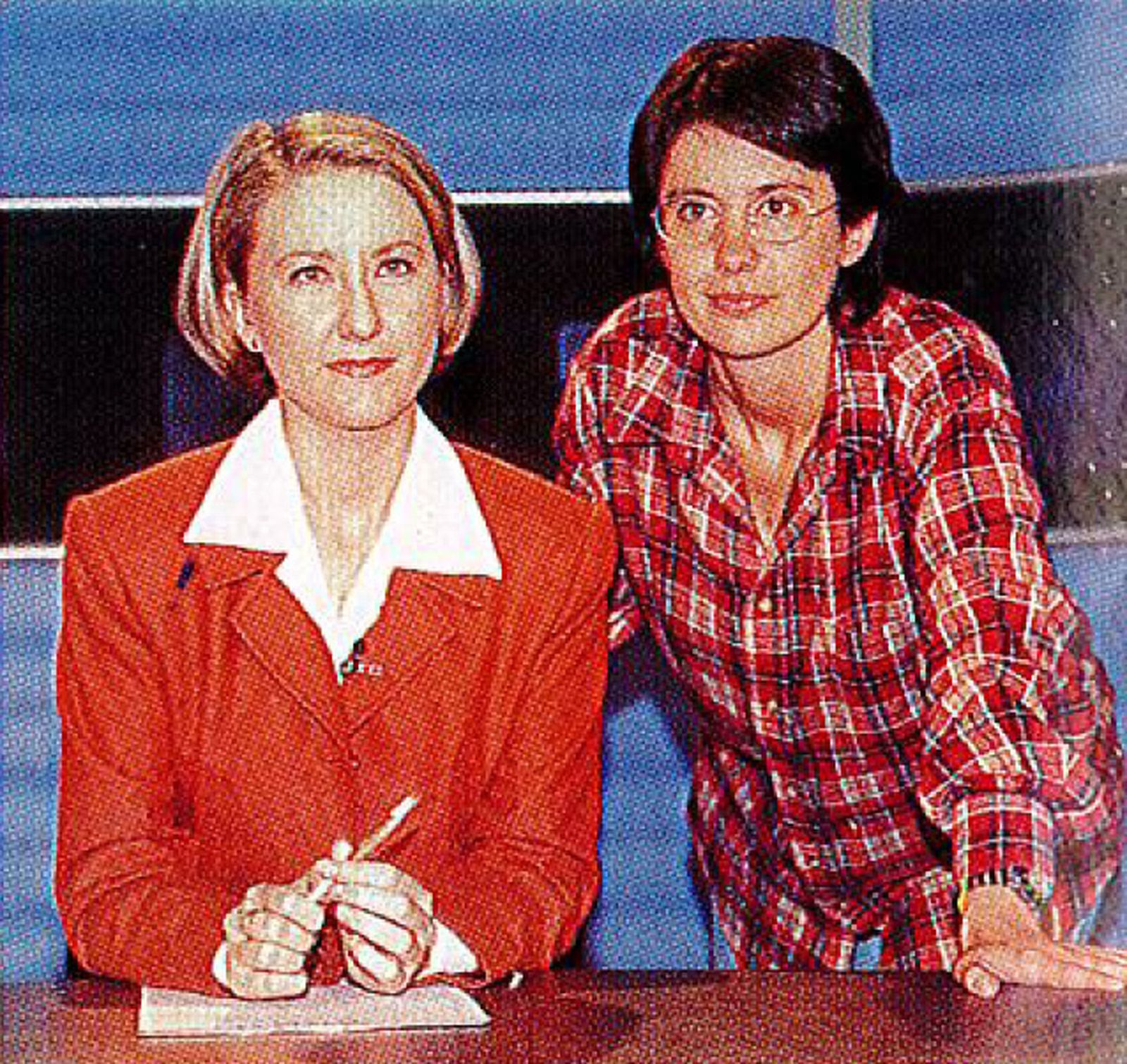 Inmaculada Galván y Luz Aldama, exdirectora del programa.