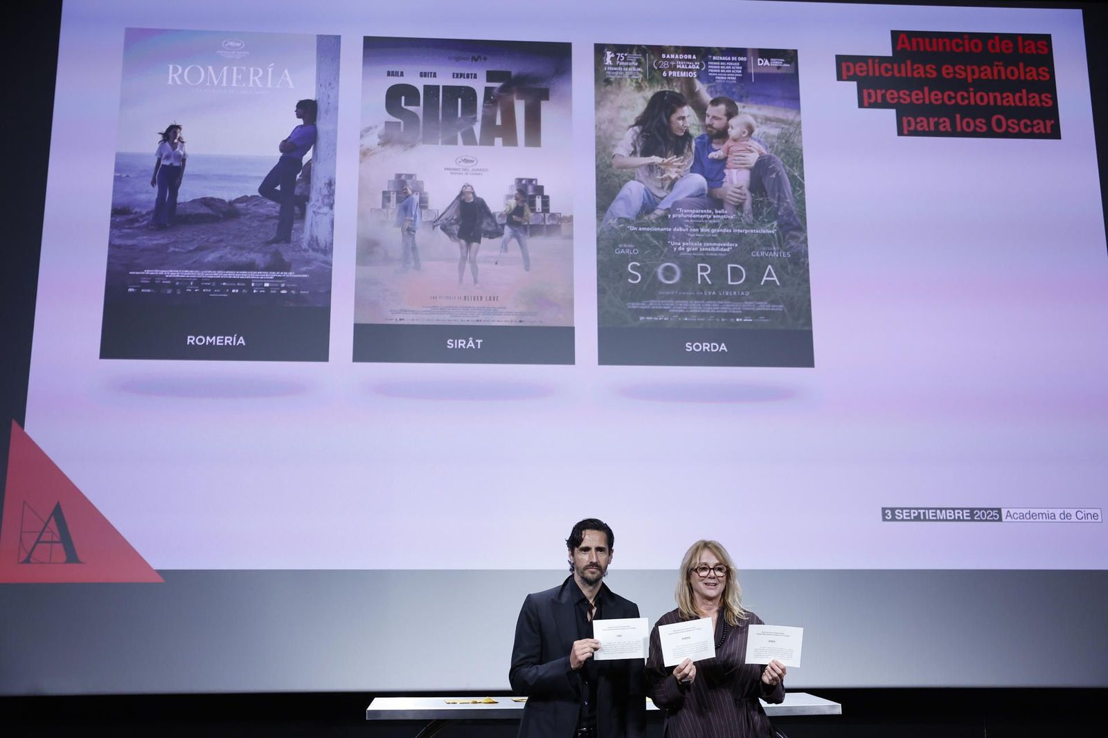 'Sîrat', 'Romería' y 'Sorda', las tres películas españolas preseleccionadas para los Óscar