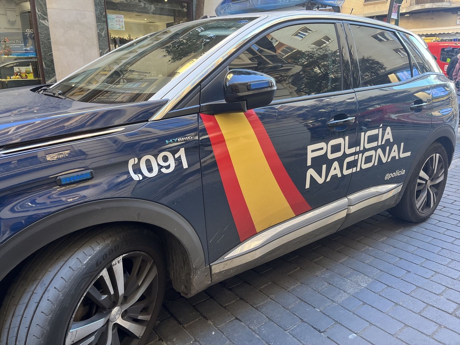 Coche de la Policía Nacional