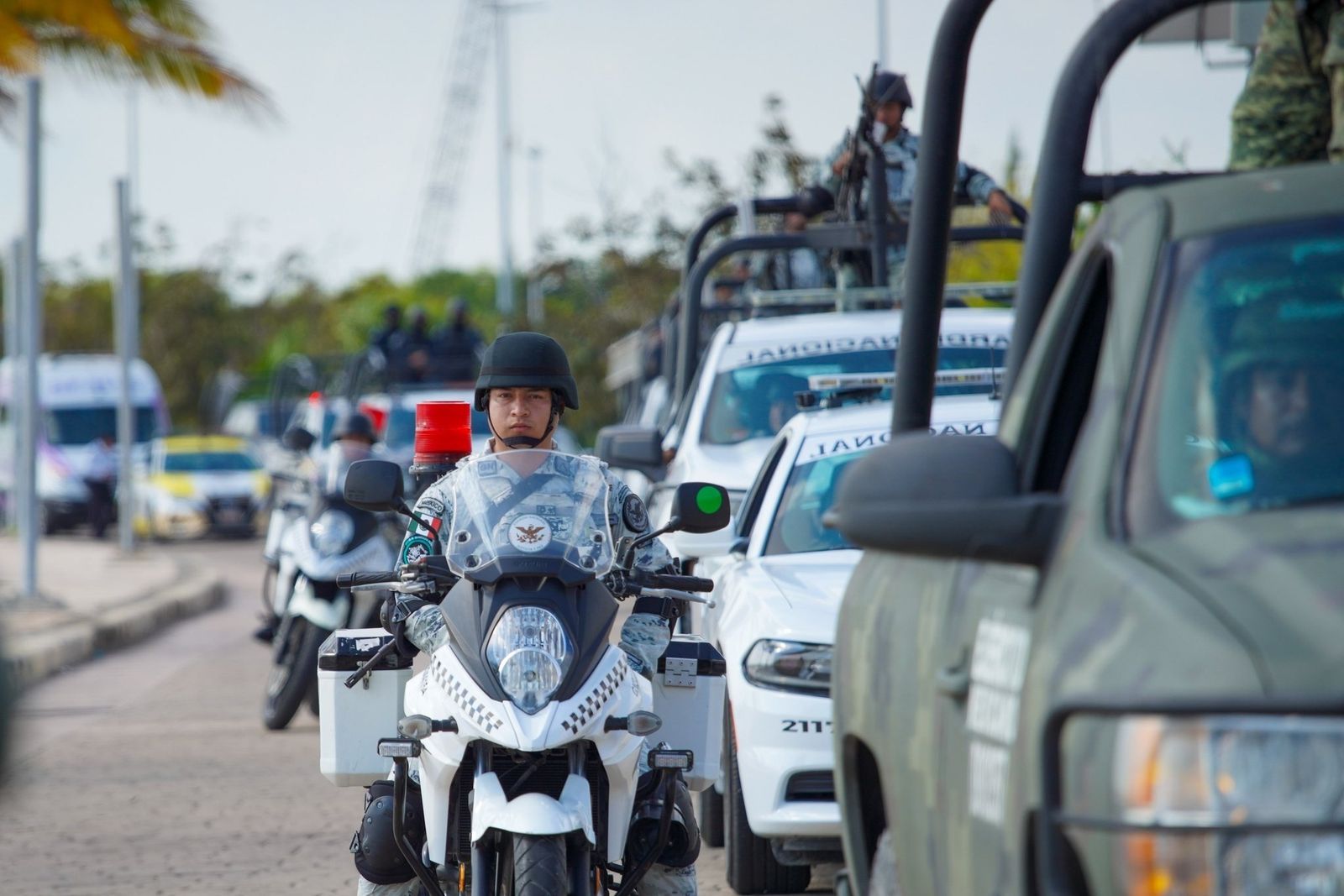 Policía en Quintana Roo, México