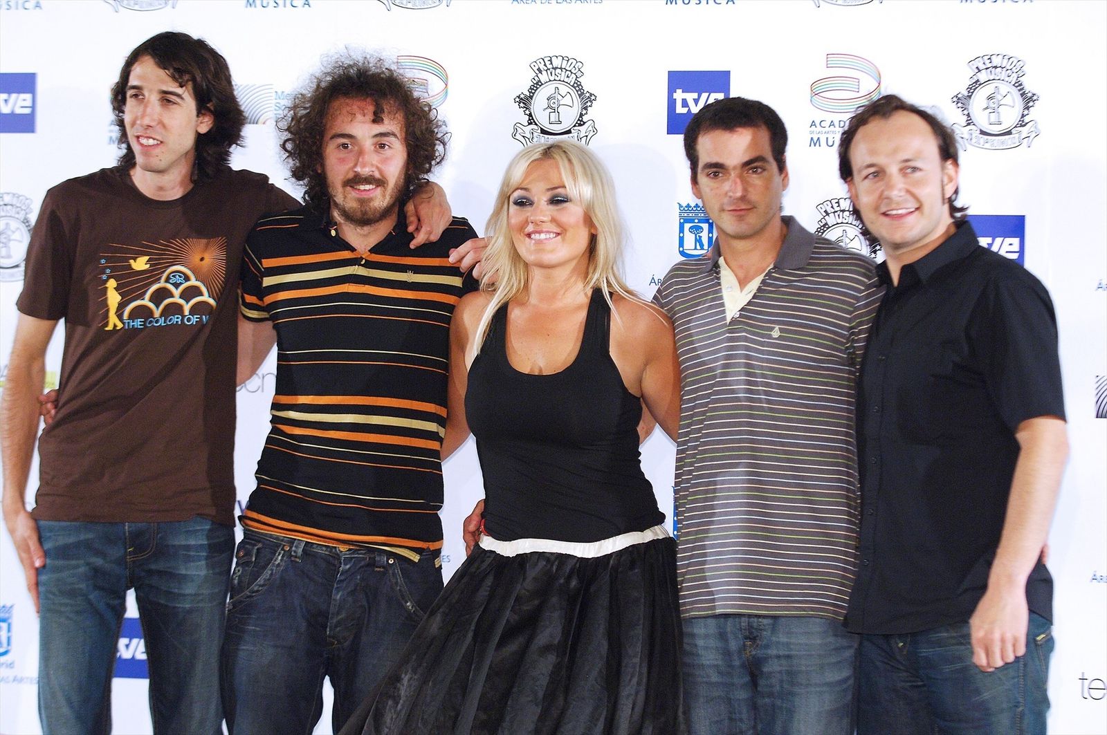 La Oreja de Van Gogh con Amaia Montero en 2006