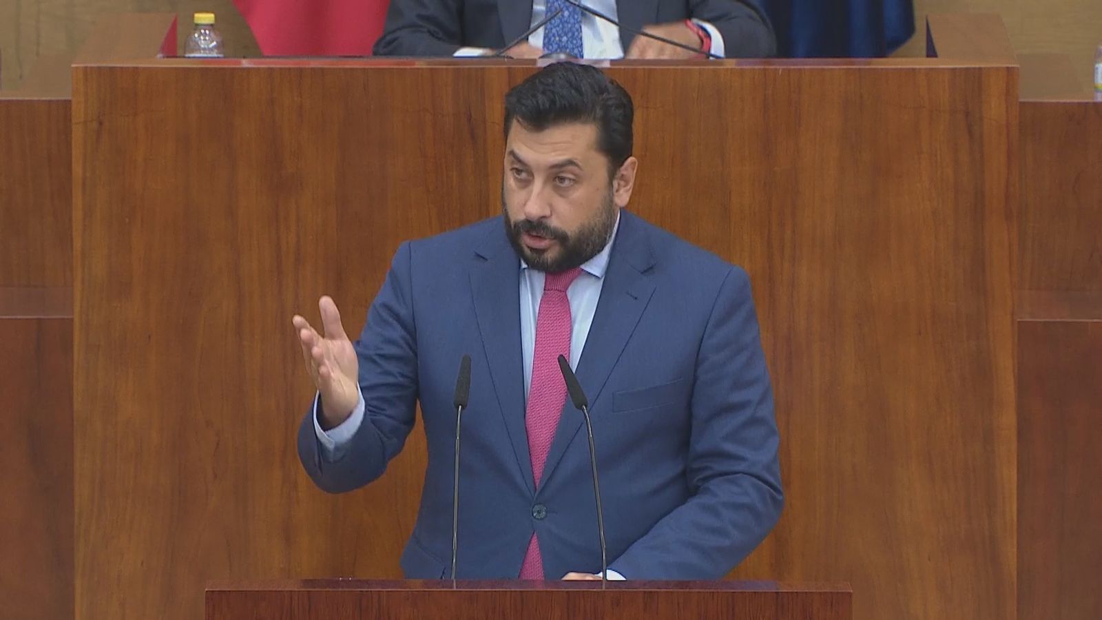 Carlos Díaz-Pache:  "Tener ideas claras nos ha traído aquí. Se trata de defender la libertad"