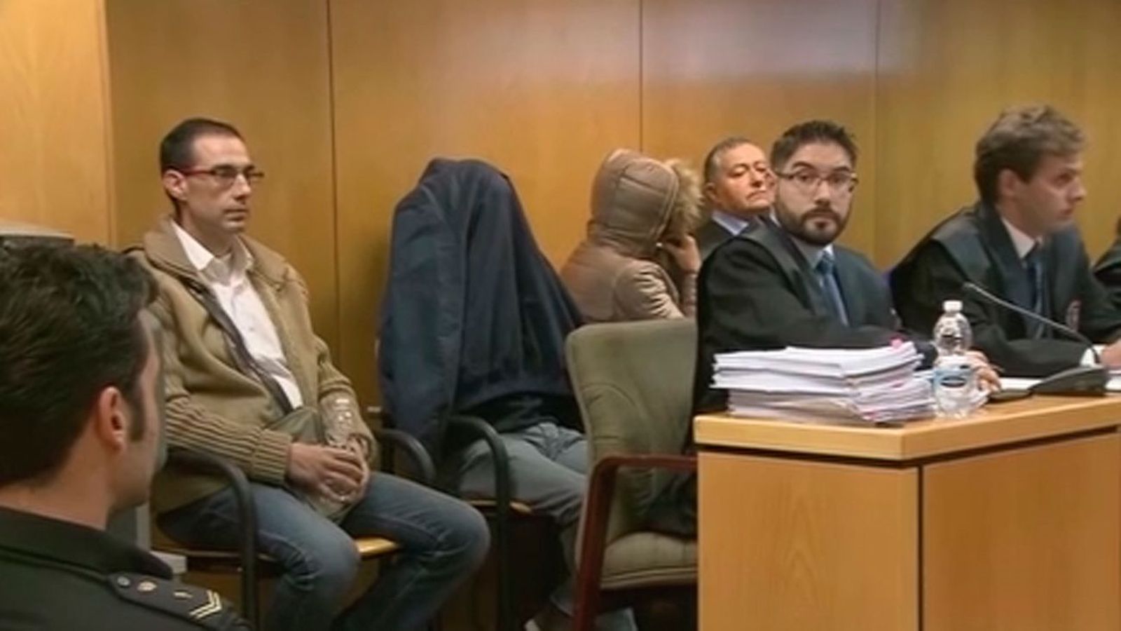 Imagen de los acusados en el crimen de Rivas