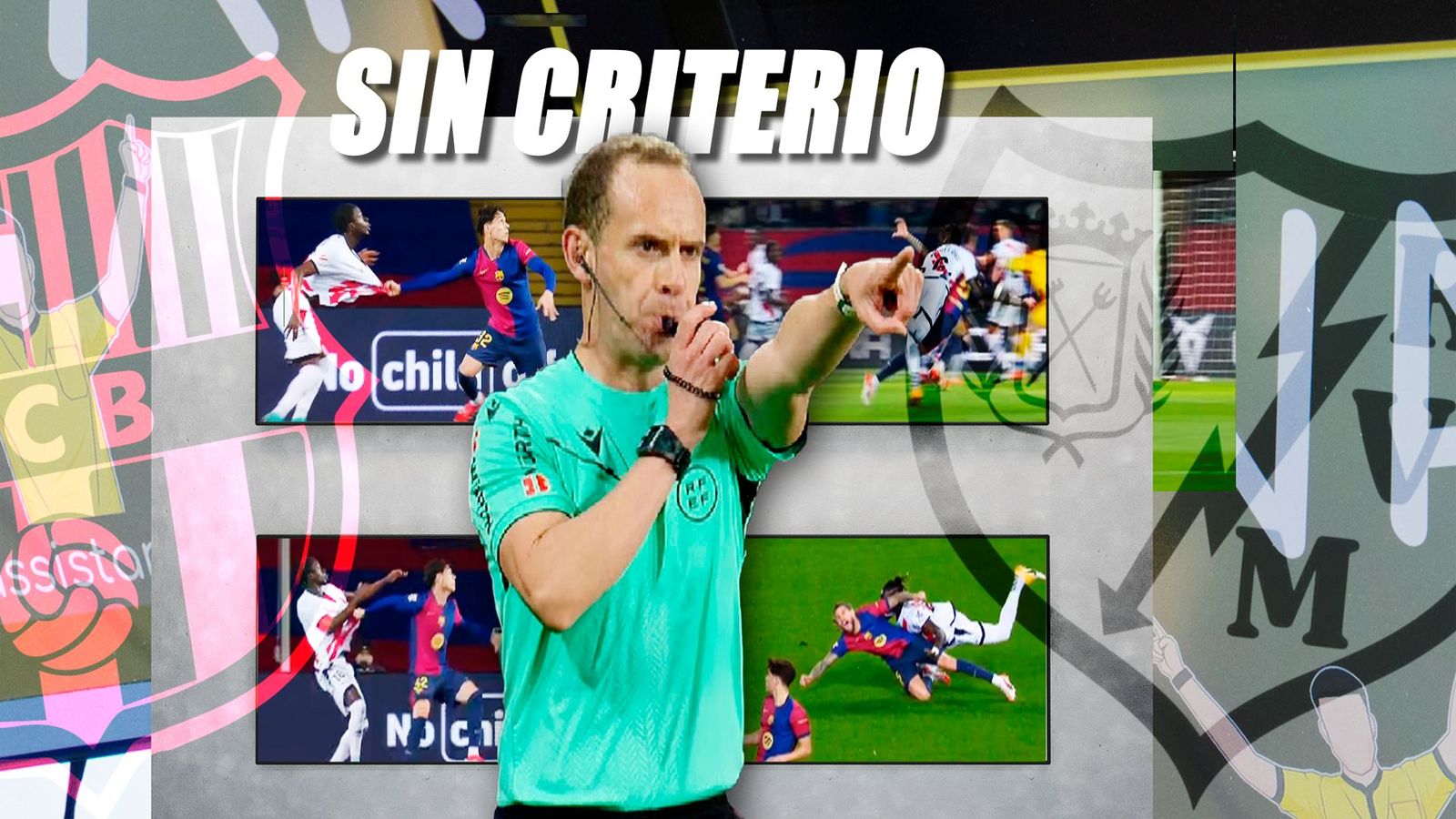 El VAR en el Barcelona-Rayo