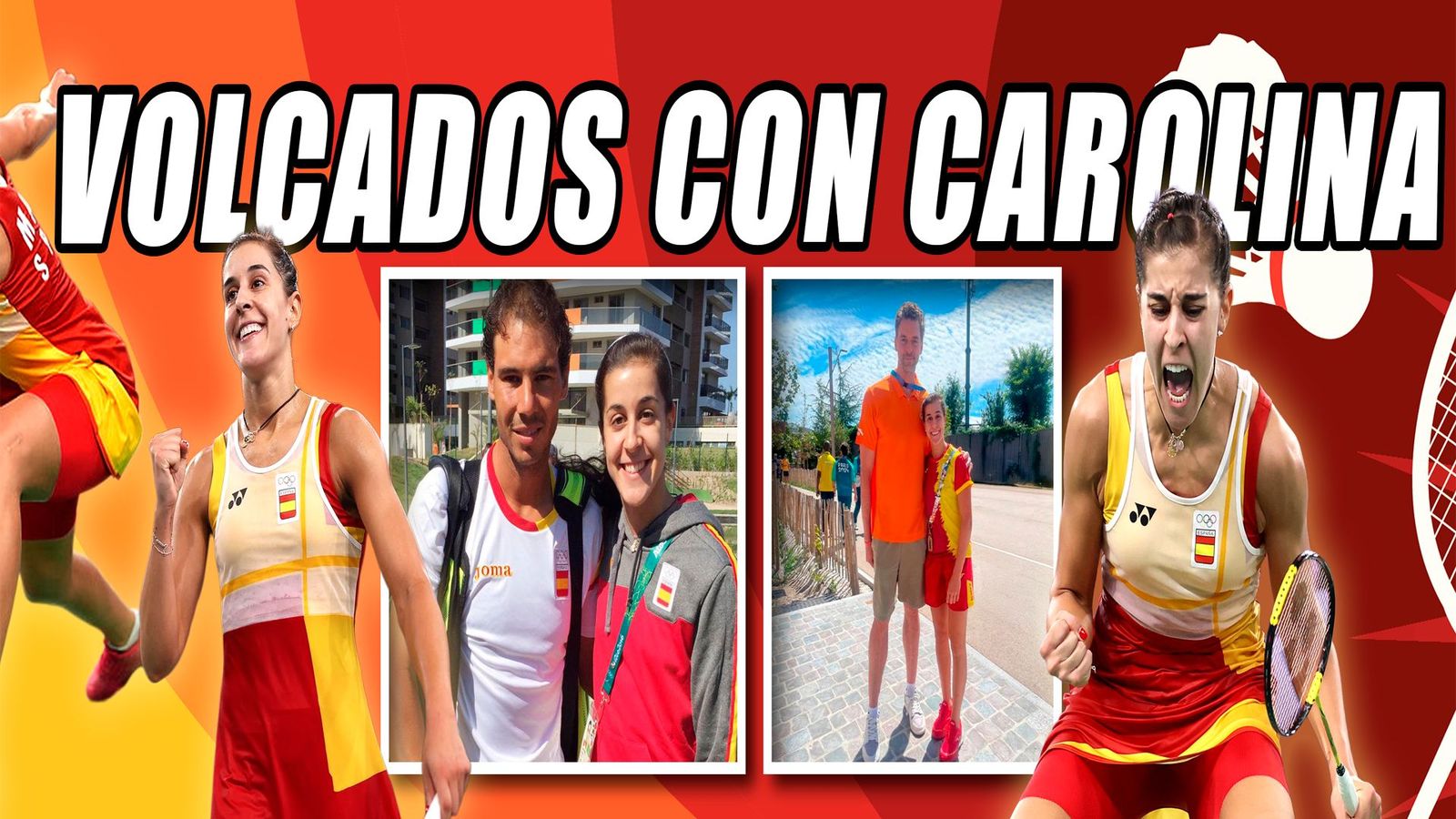 Volcados con Carolina Marín