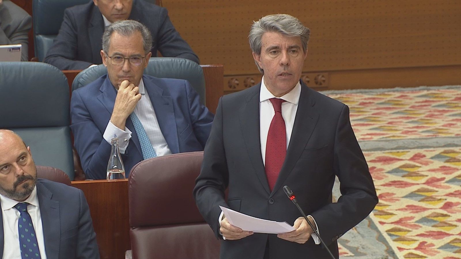 Contaminación, corrupción y desigualdad en el penúltimo pleno en la Asamblea de Madrid