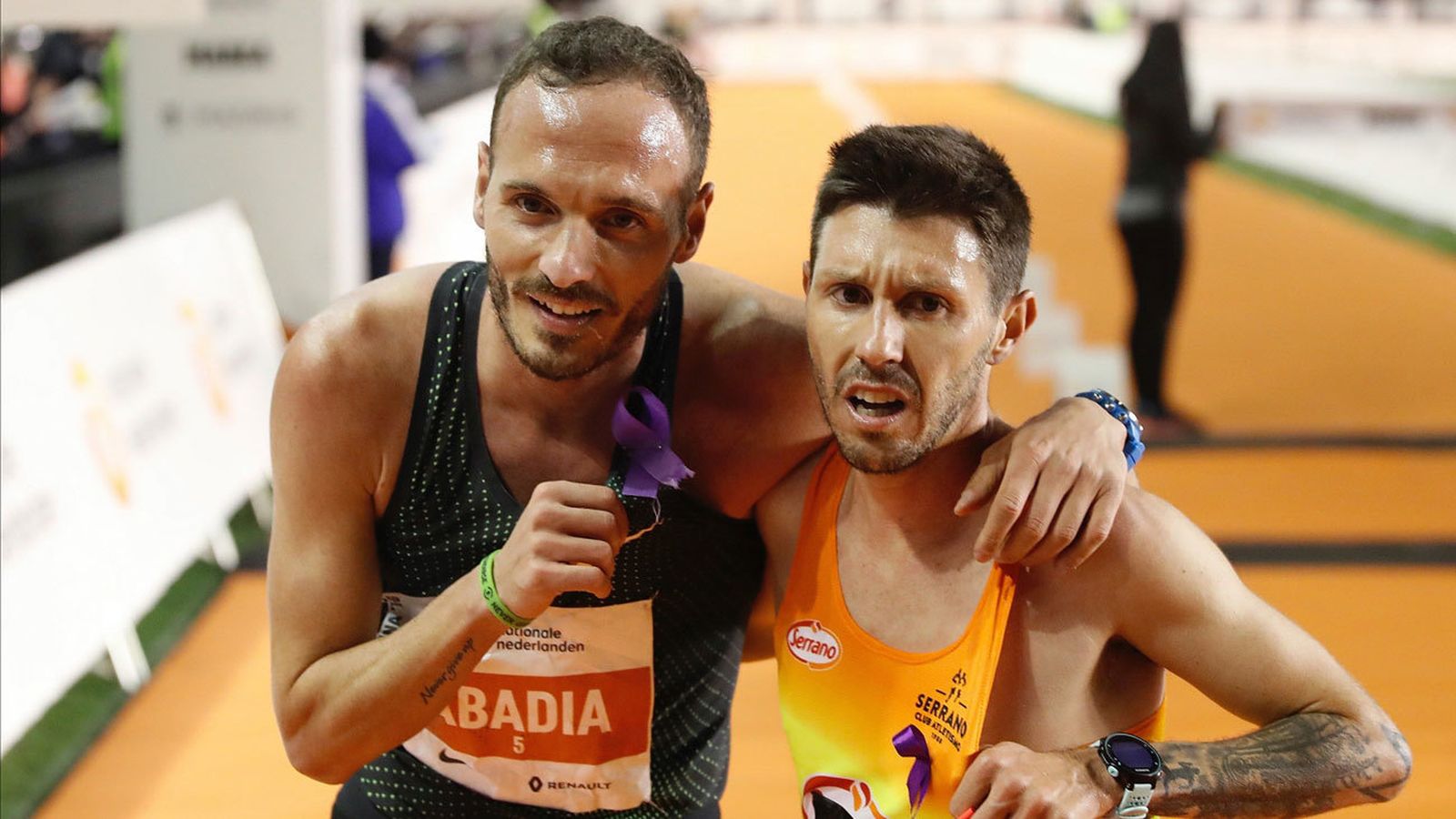 Los españoles Chiqui Pérez y Antonio Abadía, sexto y séptim en la San Silvestre Vallecana 2018