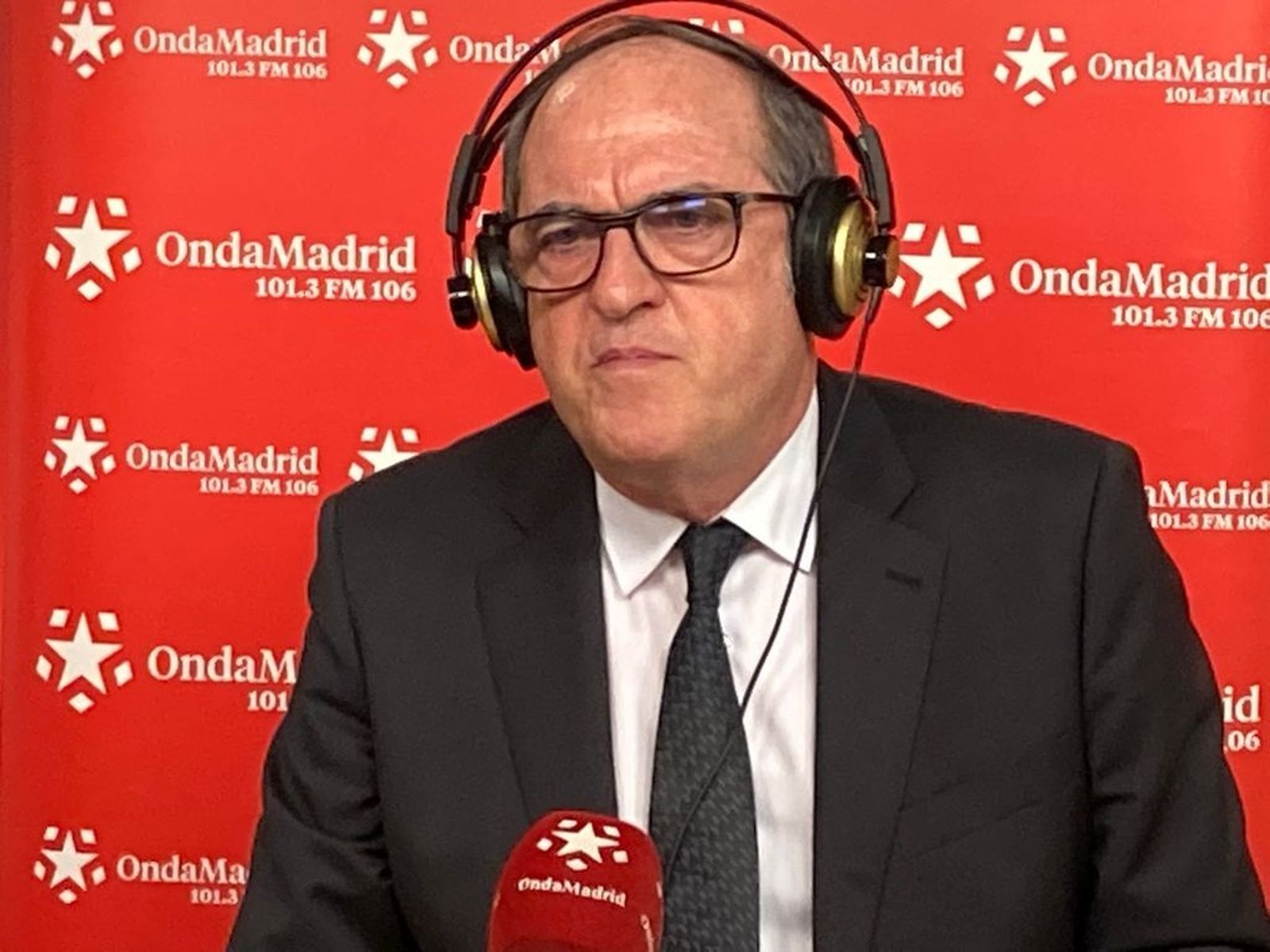 El candidato del PSOE a las elecciones autonómicas del 4M, Ángel Gabilondo