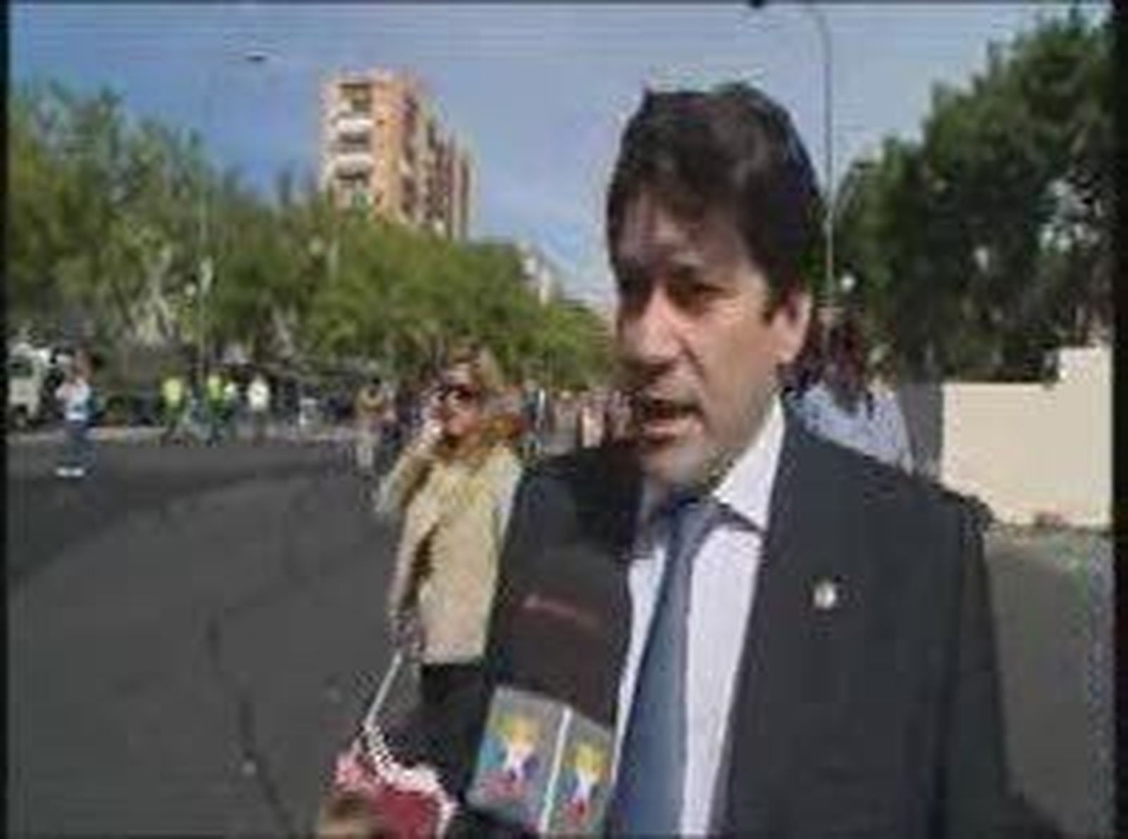 Público en el desfile de la Fiesta Nacional