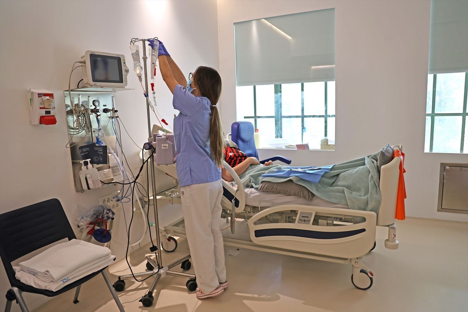 Unidad de trasplante de médula ósea del Hospital Niño Jesús