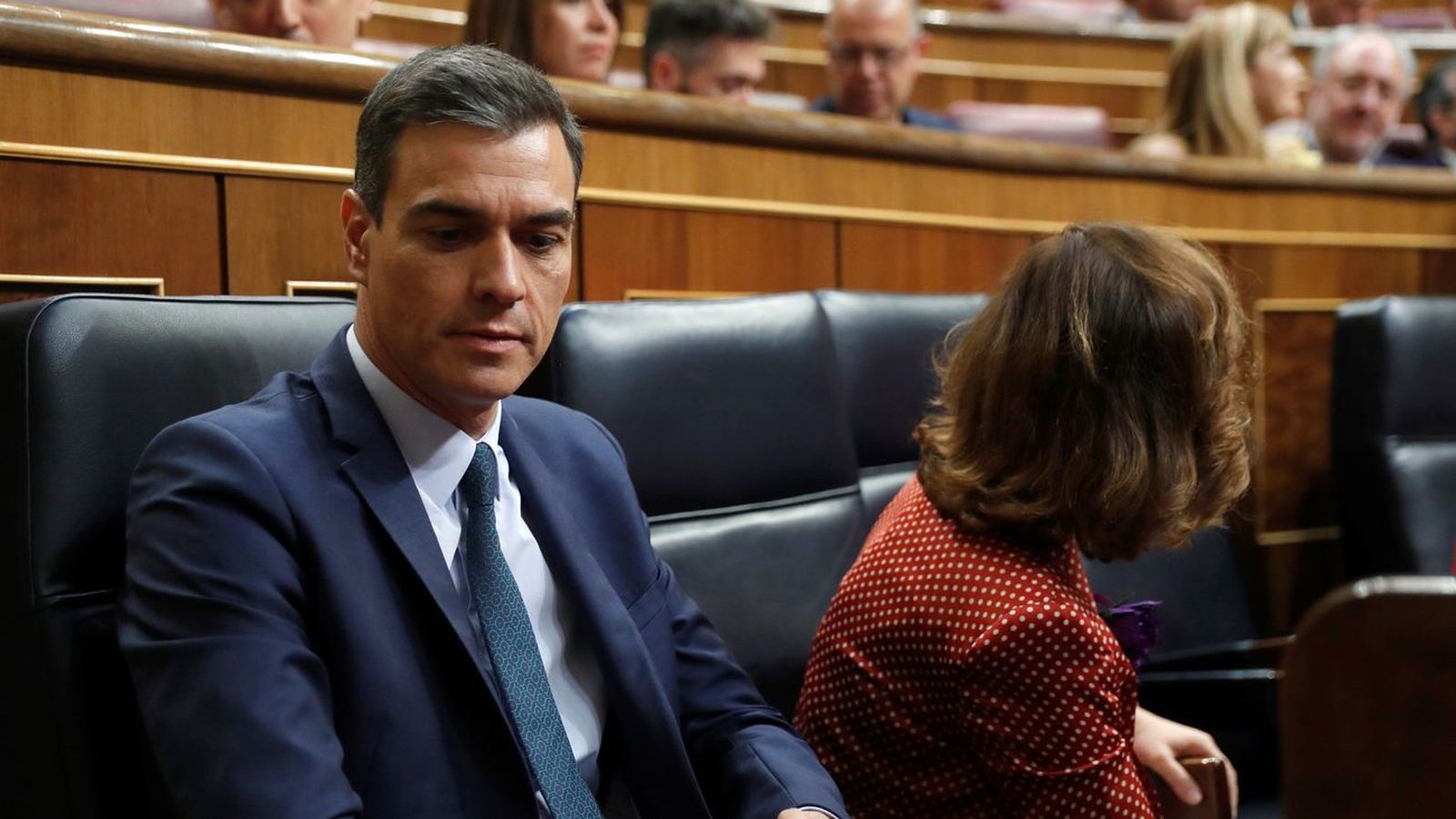 Pedro Sánchez en el Congreso de los Diputados